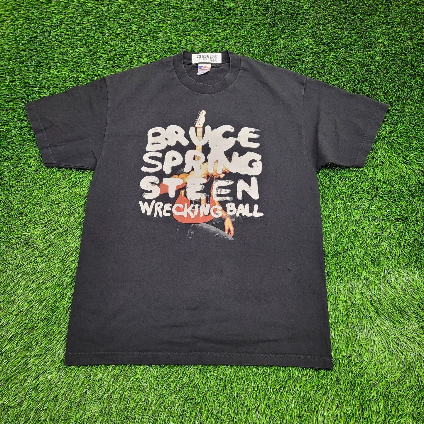 Bruce-Springsteen Shirt Large 21x29 Black