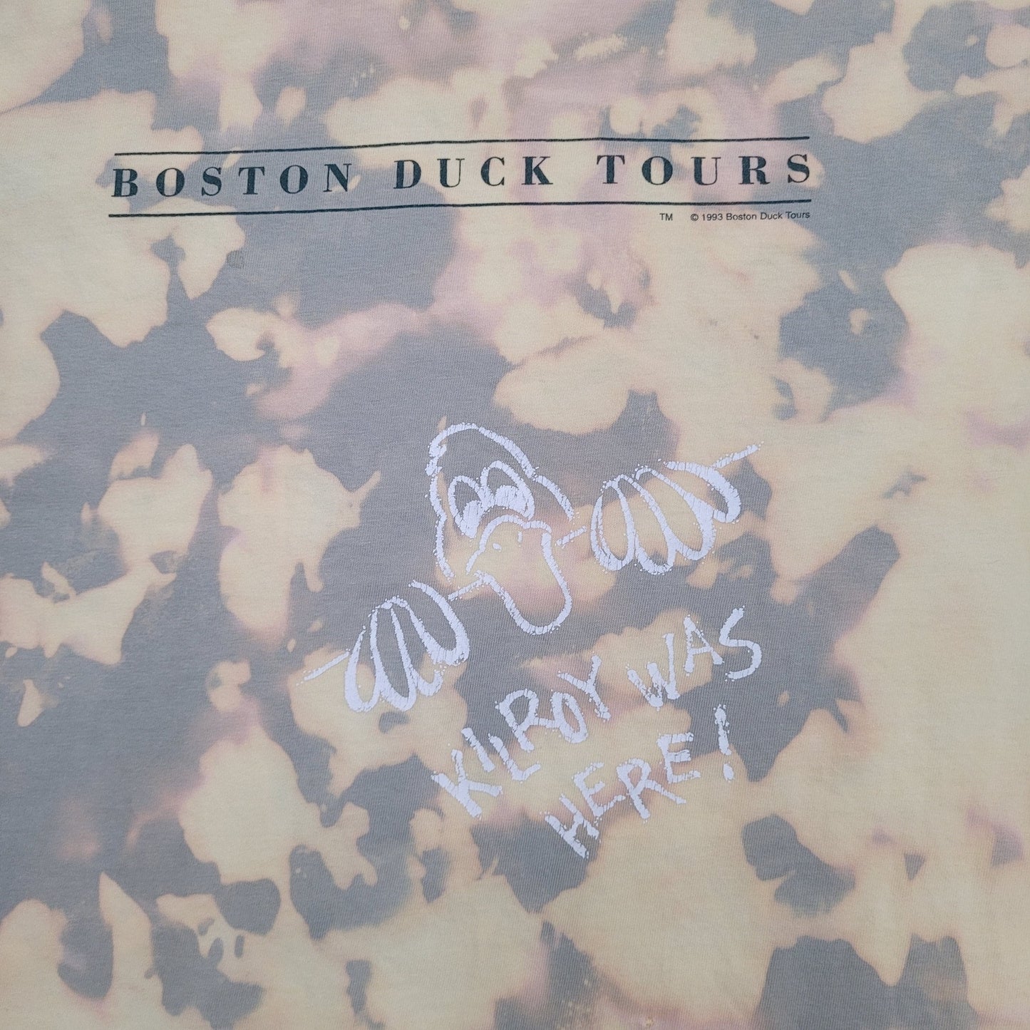 1993 Boston Ducks Tour Shirt Women Medium 19x25 Upcycled