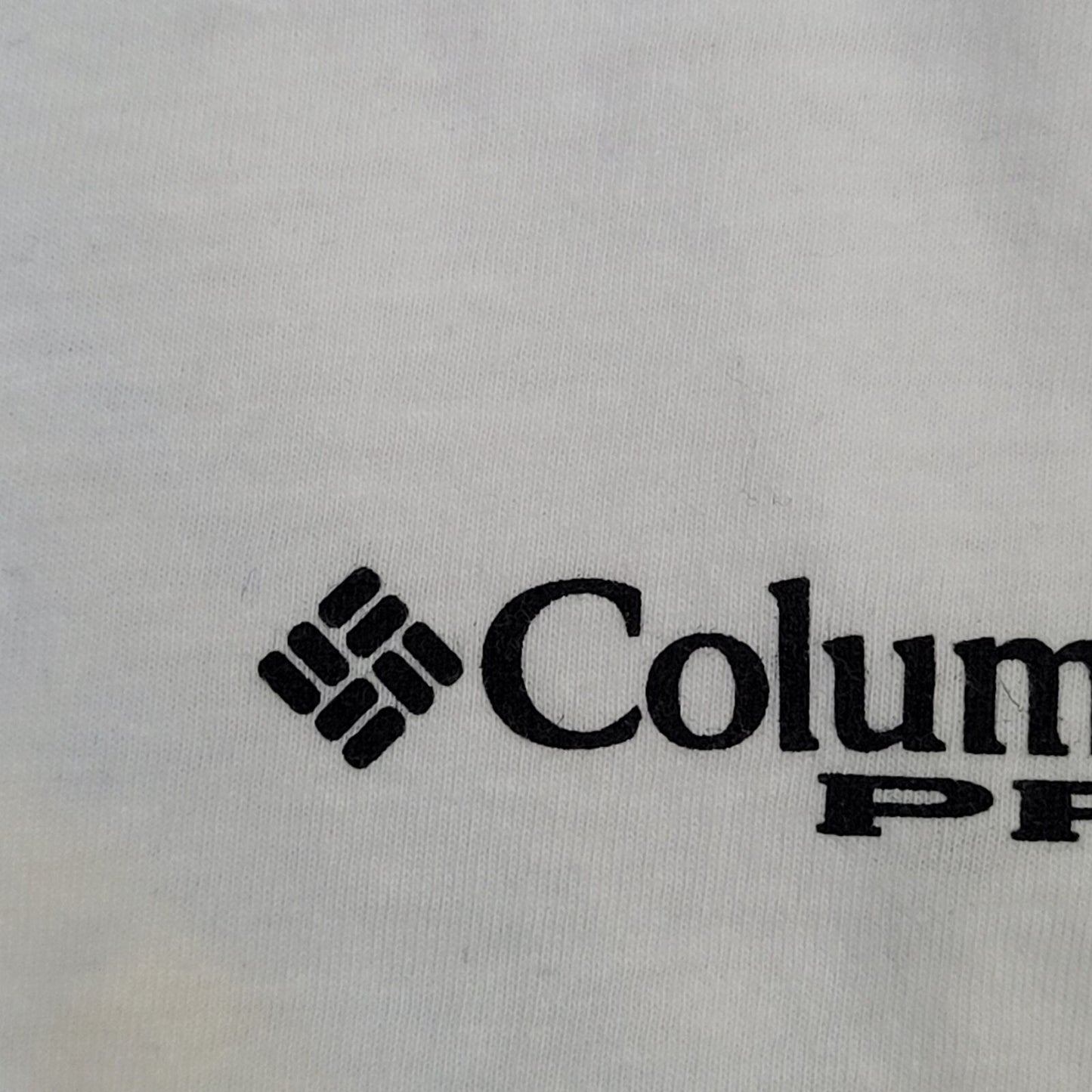 Columbia PFG Shirt Small 17x26 White Marlin