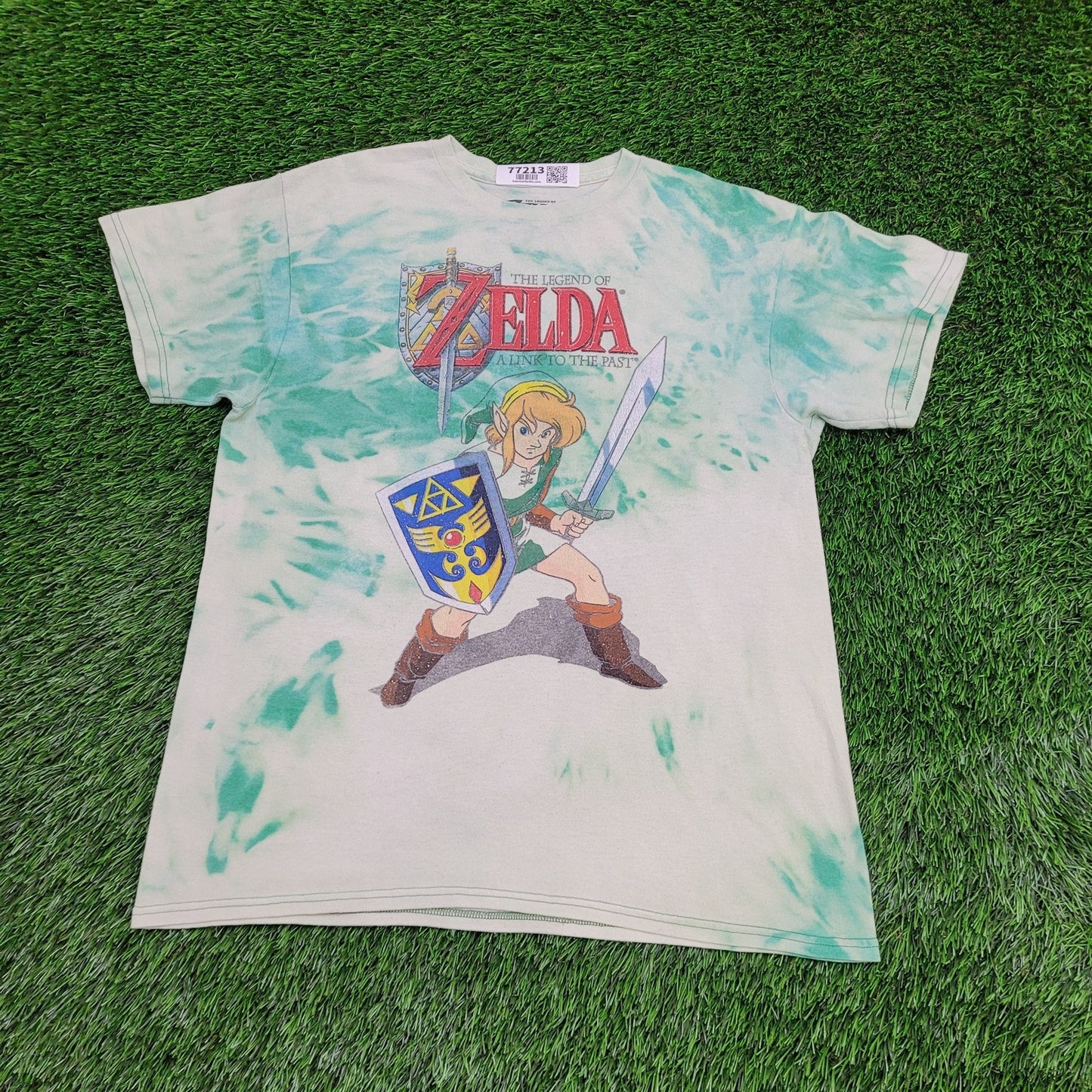 Zelda Shirt S/M 20x25 Crumpled Tie-Dye