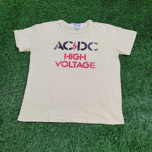 ACDC Band Shirt Womens XL 22x25 High-Voltage