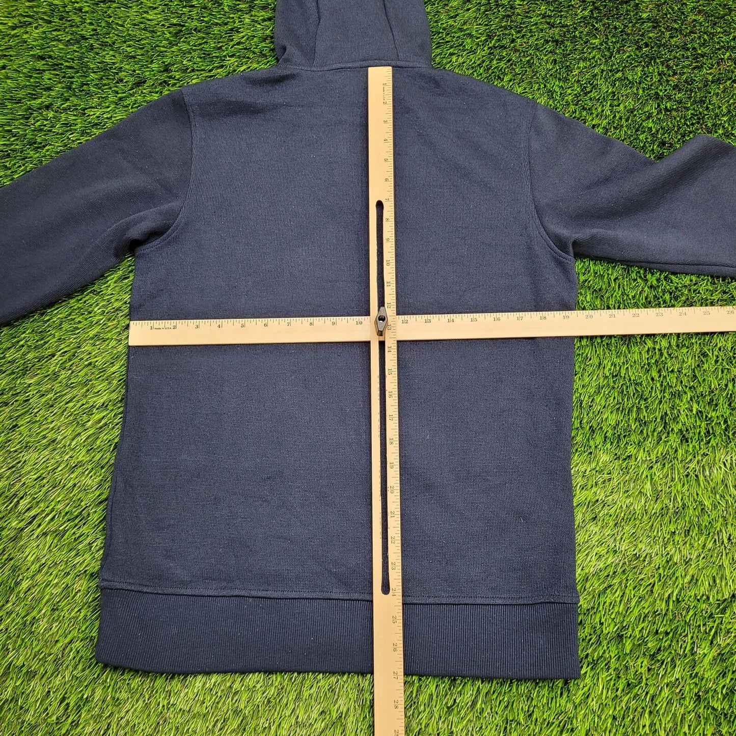 Adidas Gonz Hoodie Jacket Small 19x27 Navy-Blue