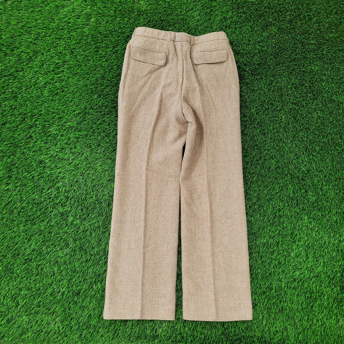 Yves-Saint-Laurent YSL Dress Pants Womens 3/4 27x27 Beige