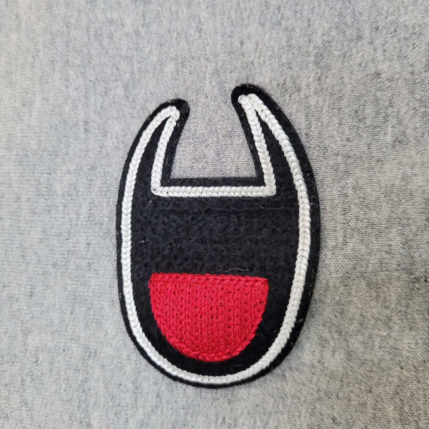 Champion Zip Hoodie Large 24x26 Gray