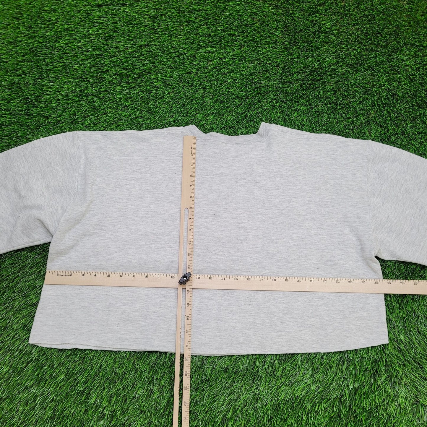 Vintage Russell-Athletic Sweatshirt Womens 2XL 26x18 Gray