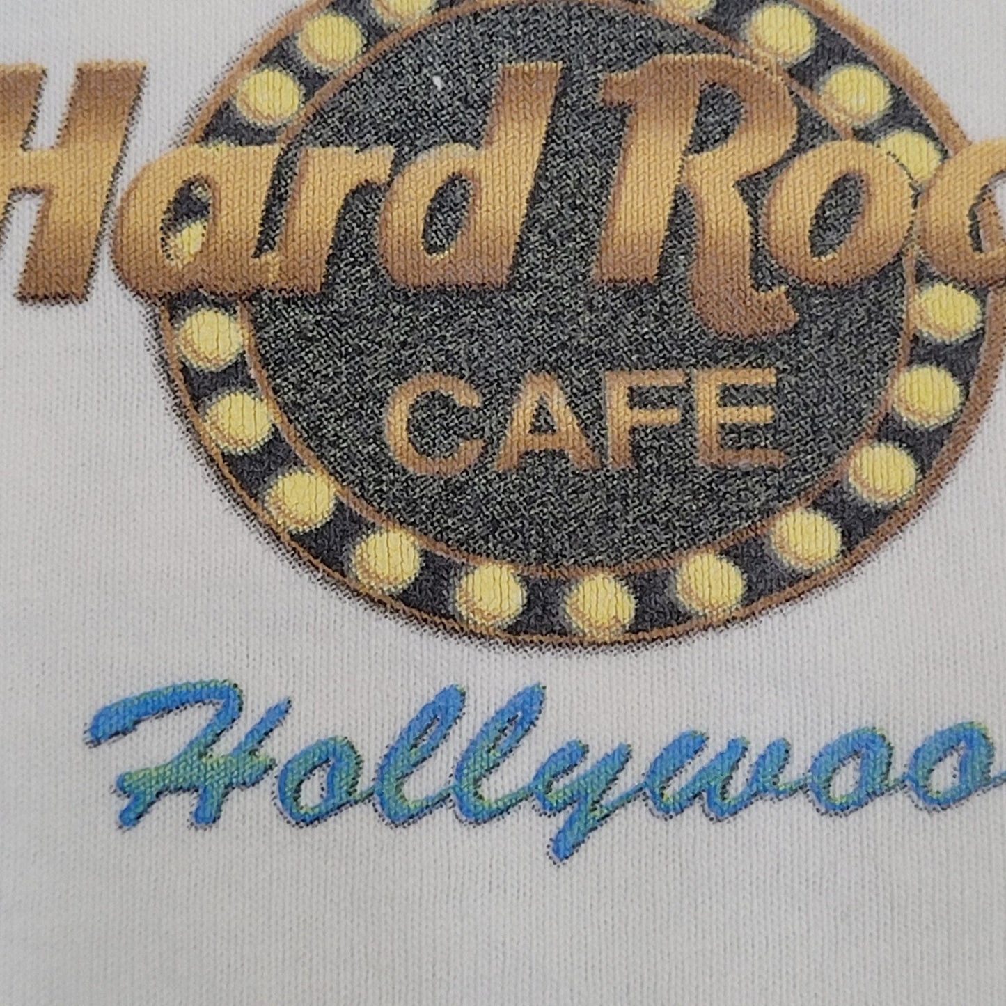 Hark-Rock Cafe Shirt Medium 20x26 Hollywood