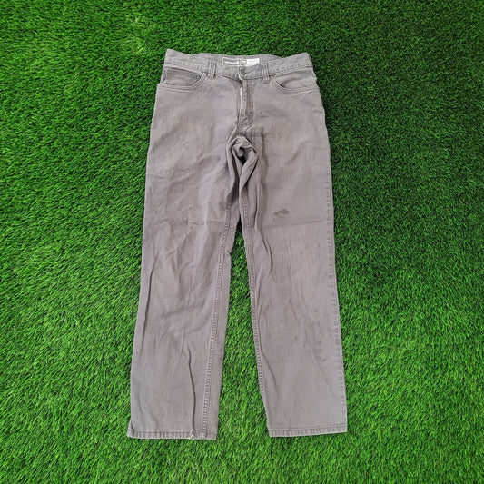 Carhartt Carpenter Pants 32x30 Canvas Pewter-Green