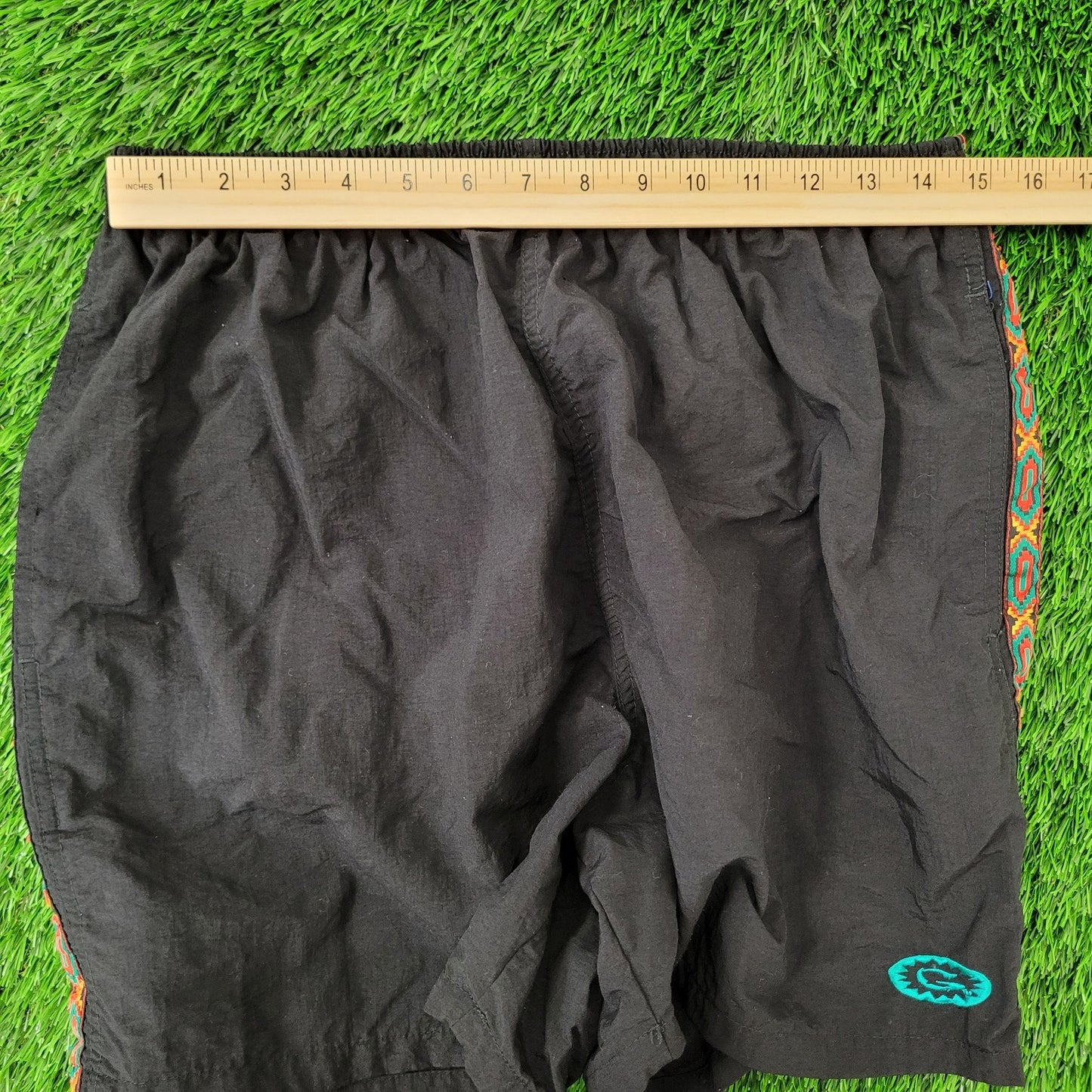 Vintage Y2K Gotcha Swim Shorts Large 30x5 Black