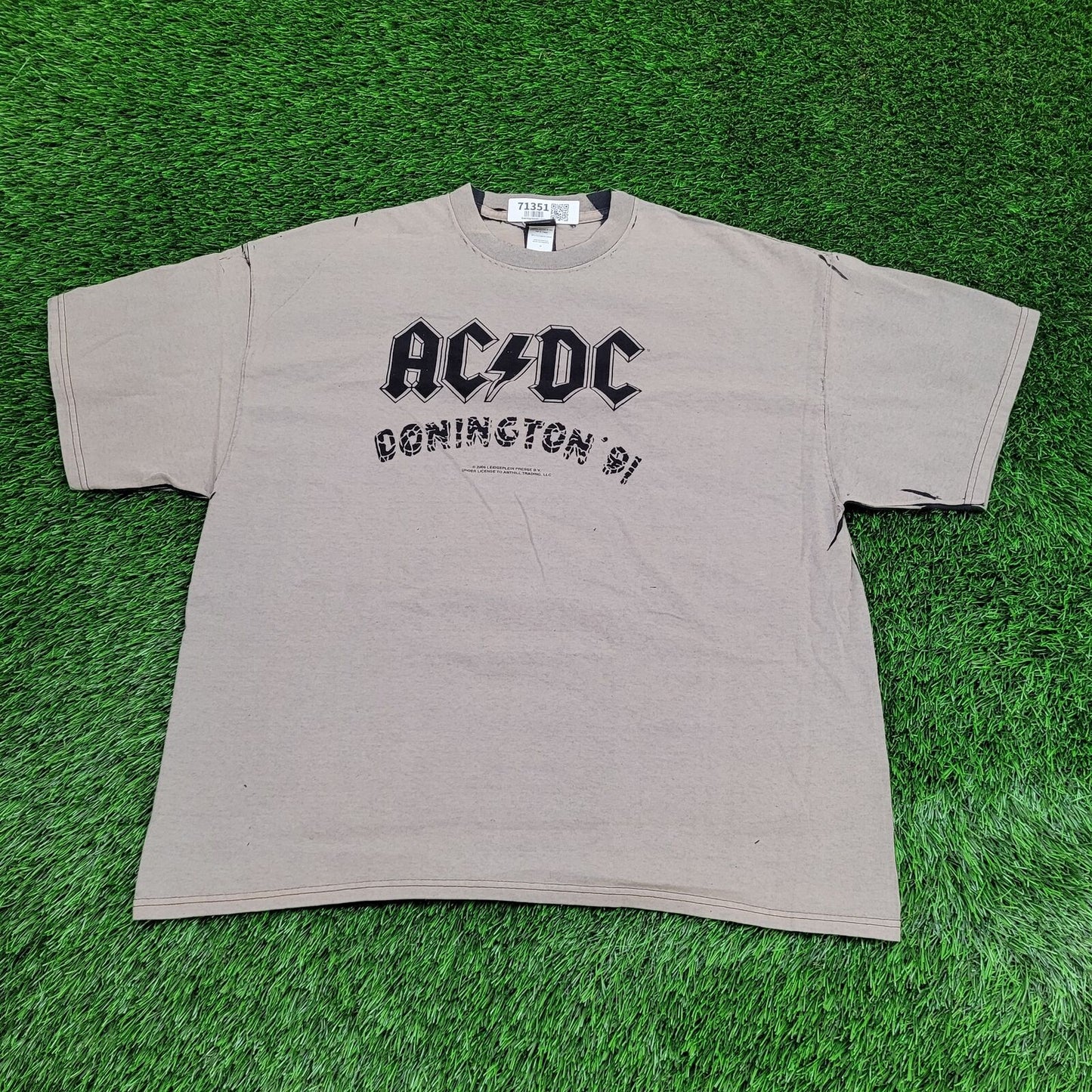 Anthill ACDC Donington Shirt XL 24x28 Brown