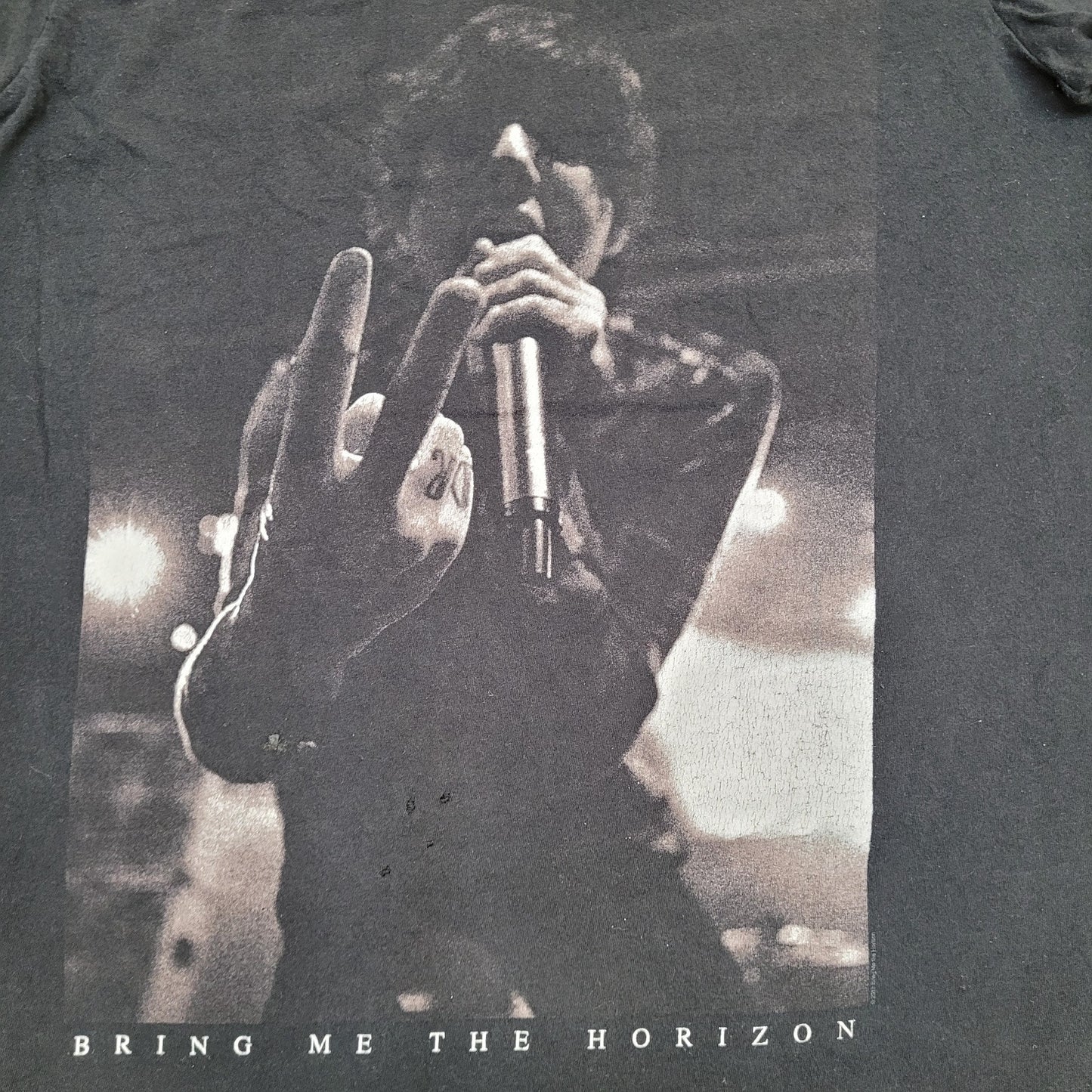 Bring-Me-the-Horizon Shirt Womens Medium 18x24 Black