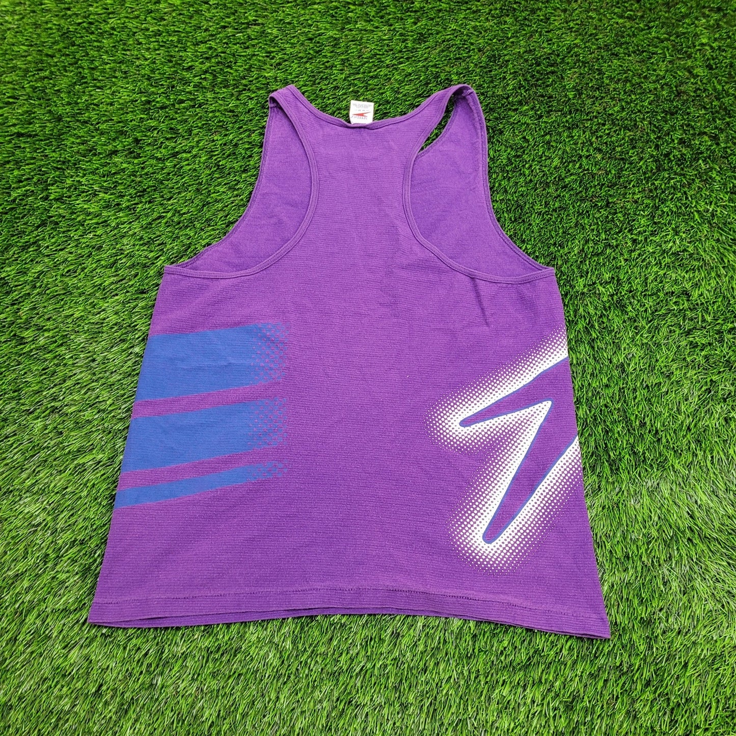 Vintage Speedo Tank-Top Medium 20x27 Purple USA