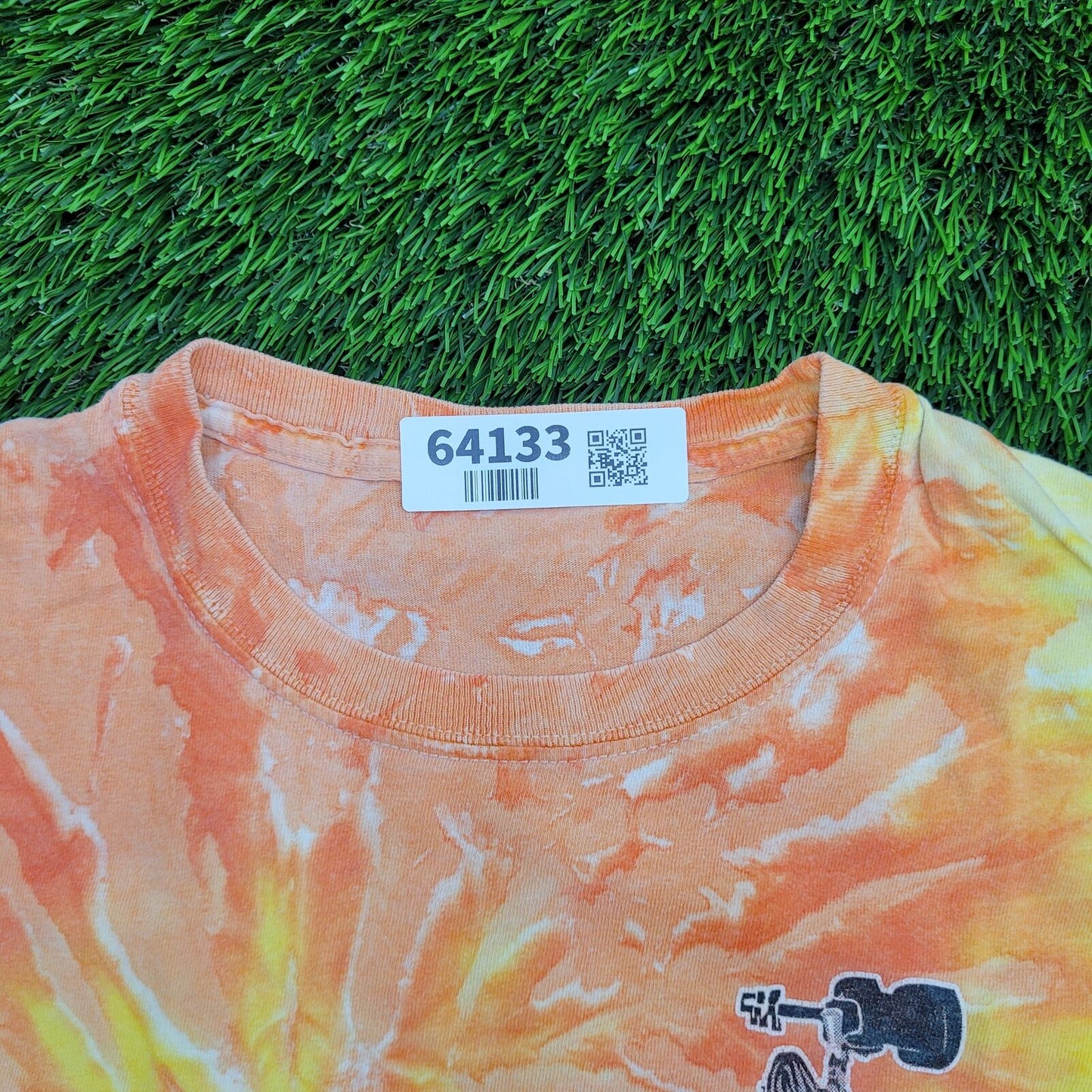 2011 Woodstock Homecoming Shirt Small 17x24 Orange Yellow