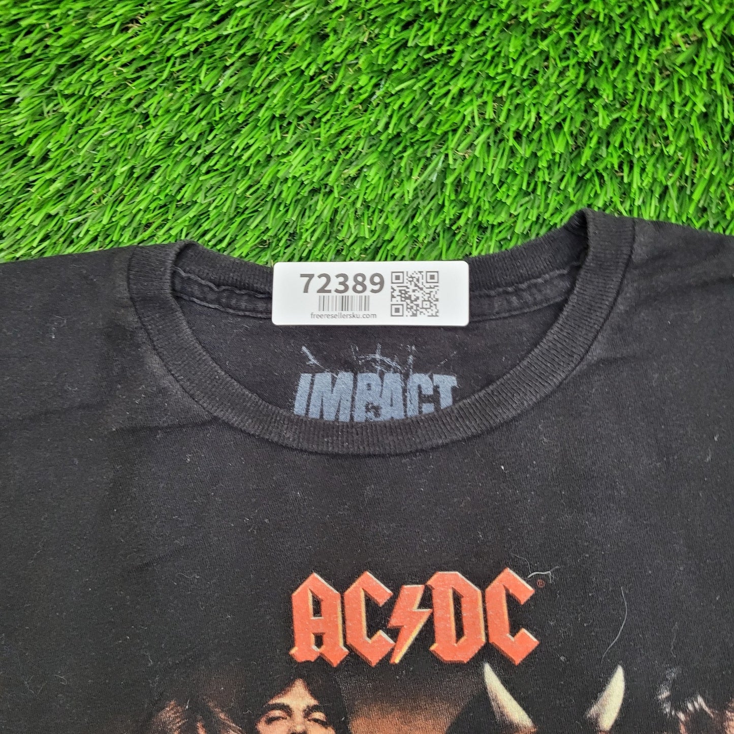 ACDC Shirt Womens Large 20x24 Highway-to-Hell