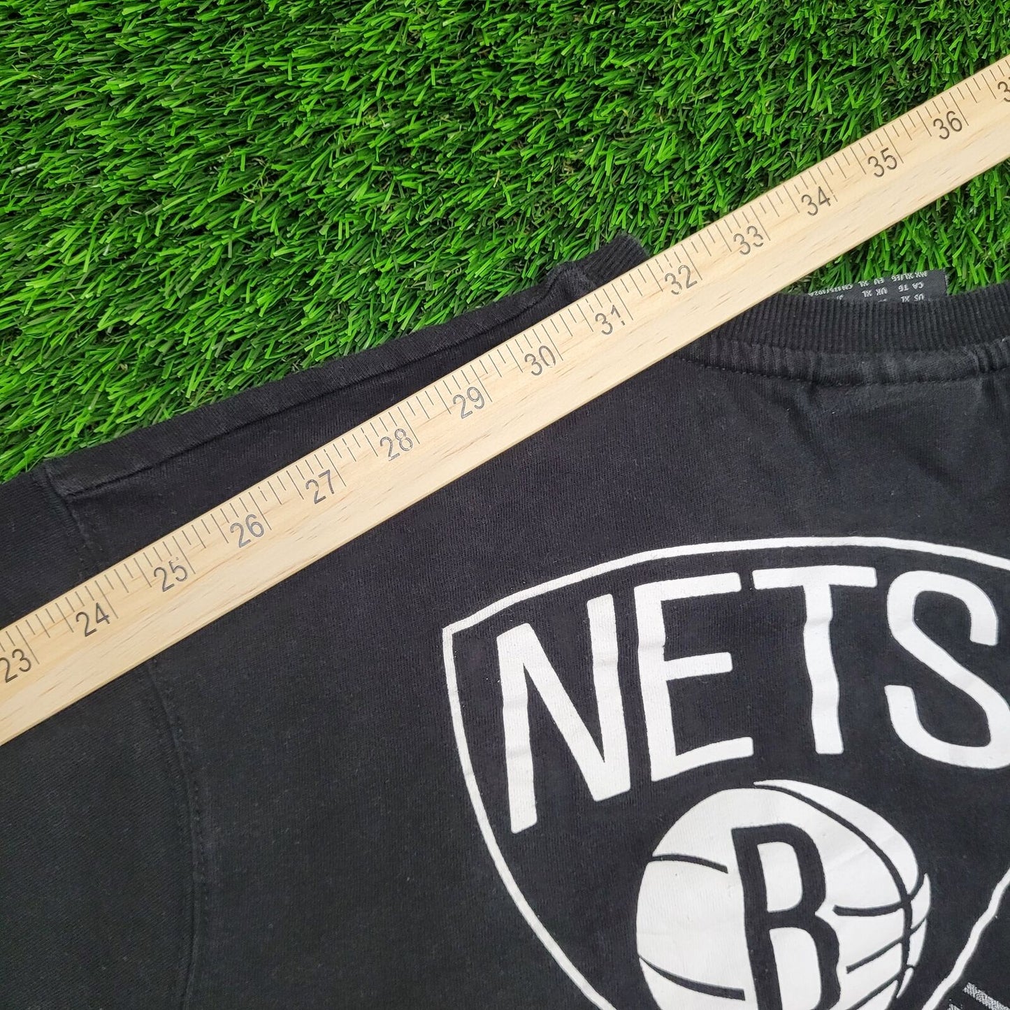 Brooklyn-Nets Shirt XL 24x26 Basketball Black