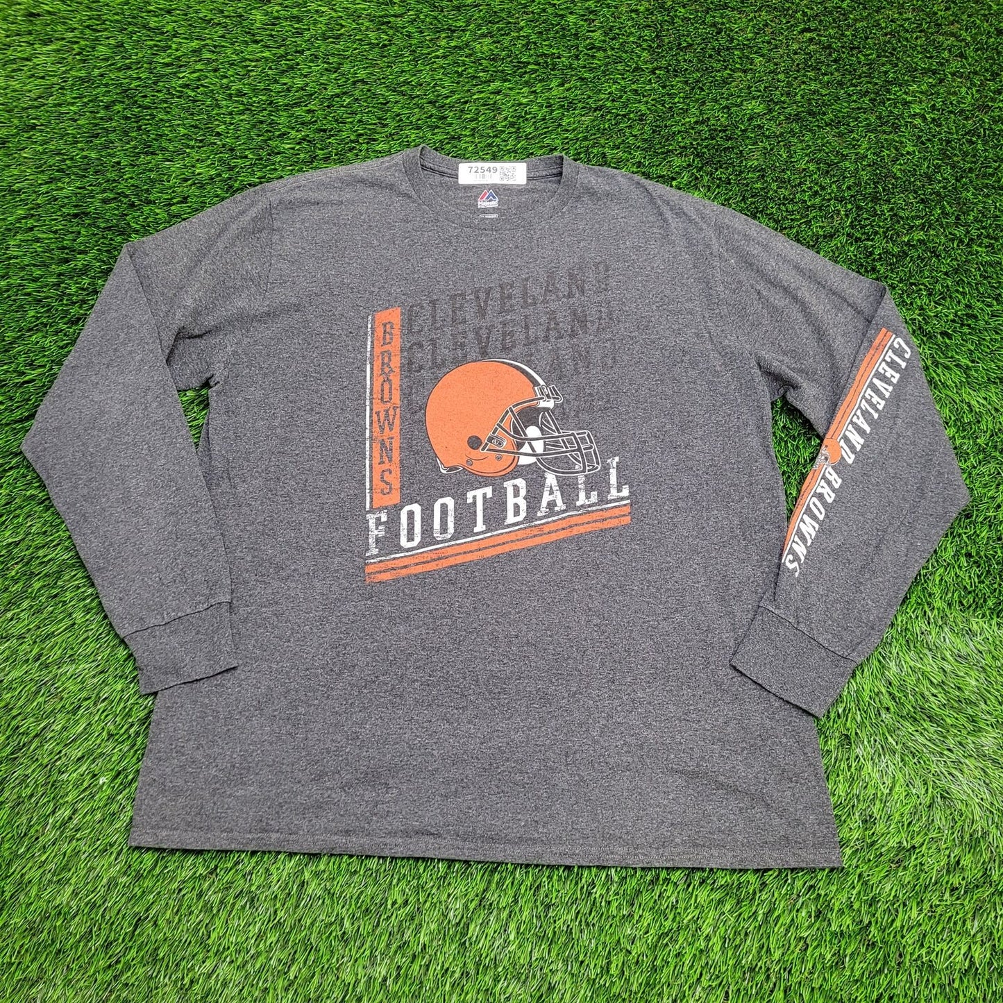 Cleveland-Browns Shirt XL 23x29 Majestic