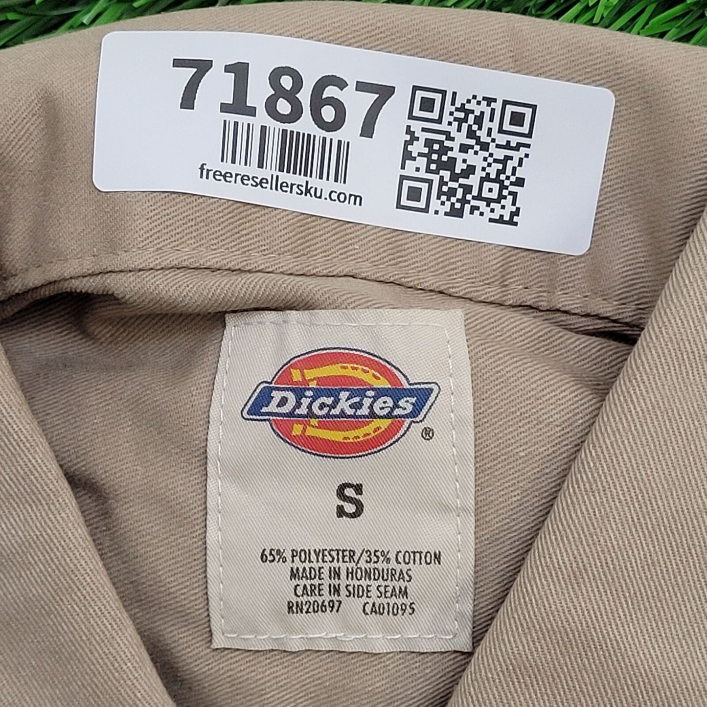 DICKIES Button Shirt Small 21x30 Baggy