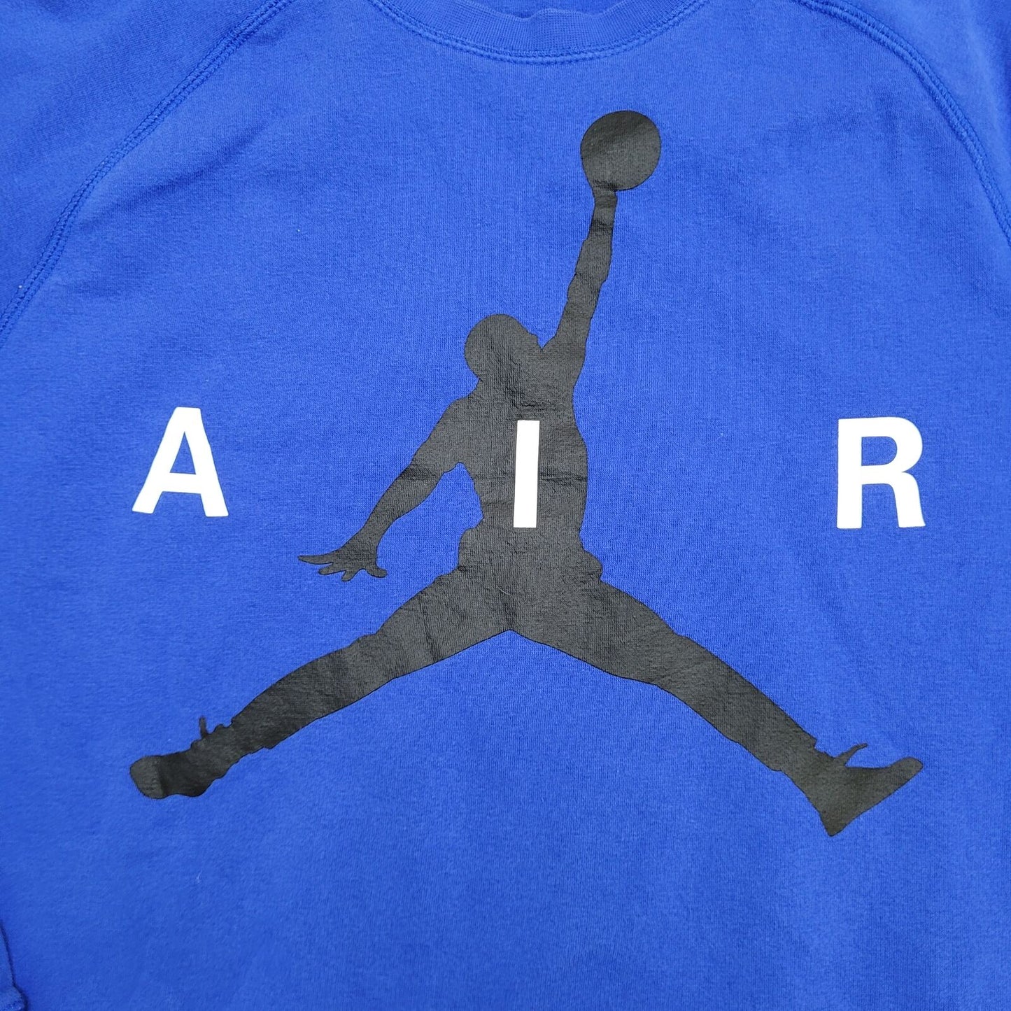 Air-Jordan Sweatshirt Medium 20x26 Blue