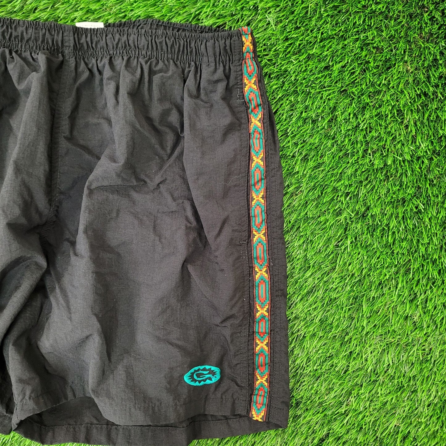 Vintage Y2K Gotcha Swim Shorts Large 30x5 Black