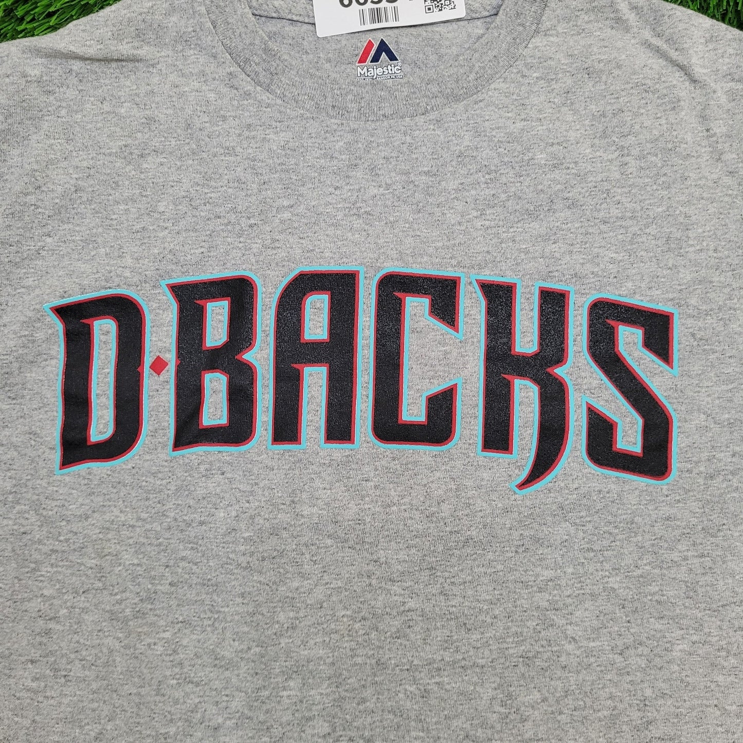 Arizona Diamond-Backs Shirt large 18x24 Gray