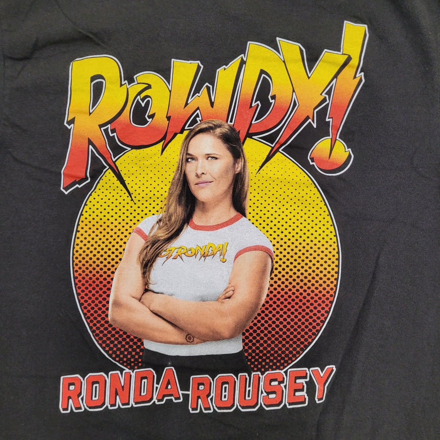 WWE Wrestling Shirt S/M 19x26 Ronda-Rousey