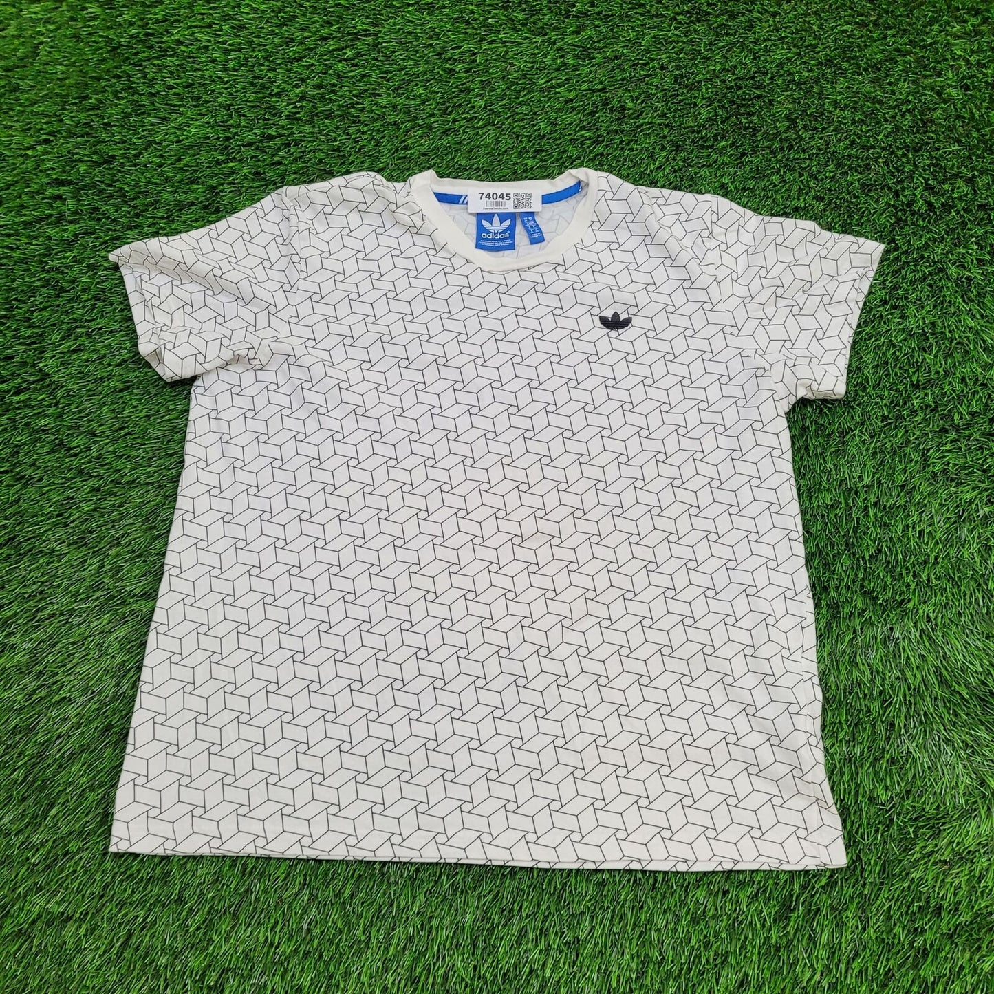 ADIDAS AOP Shirt XL 23x25 White