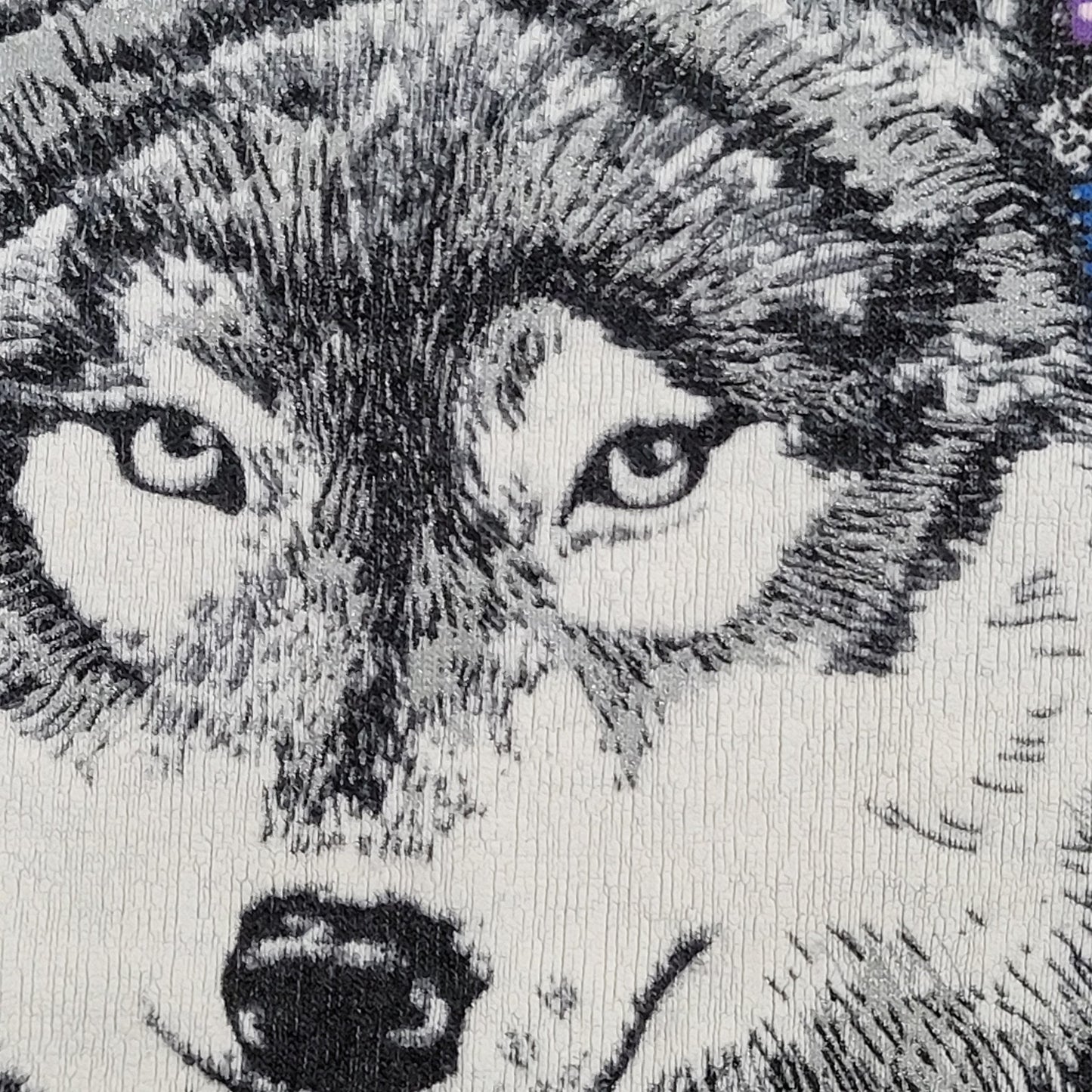 Vintage Wolf Shirt Small 18s23 Gray USA