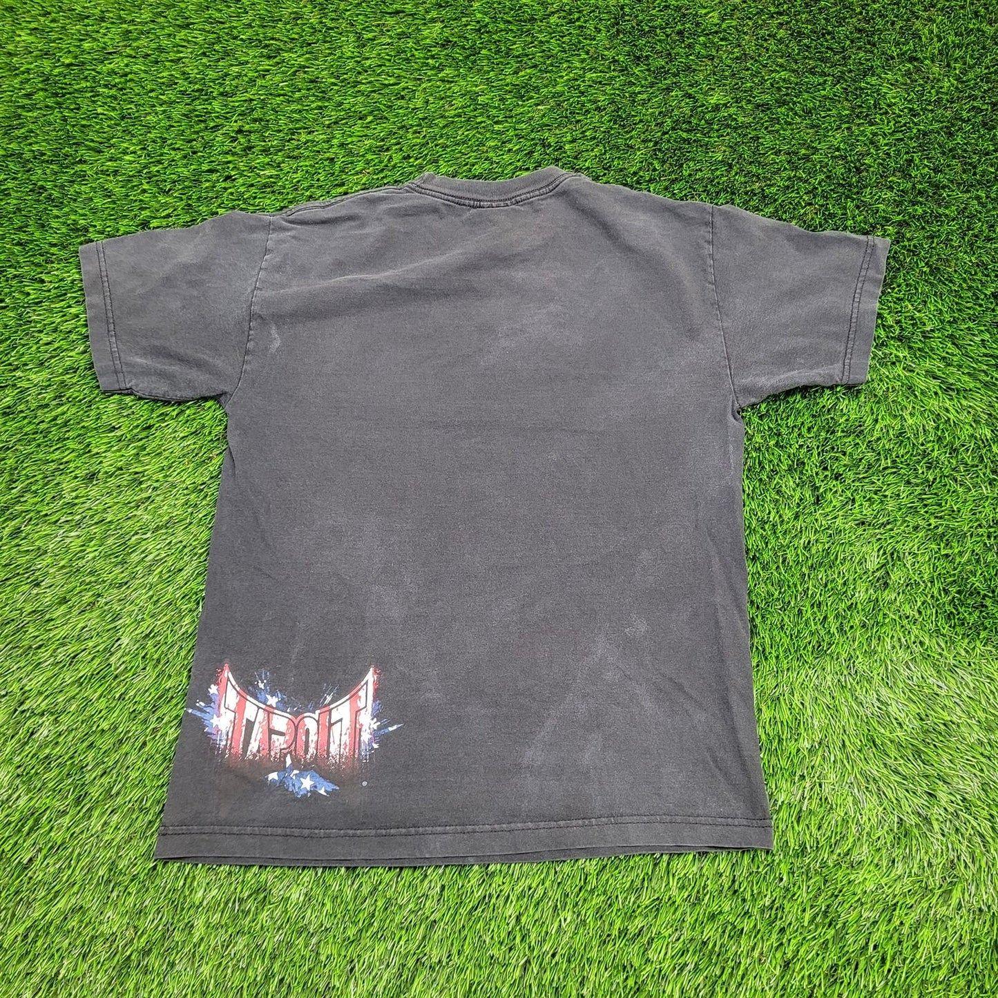 Vintage Tapout Shirt Medium 19x26 Black