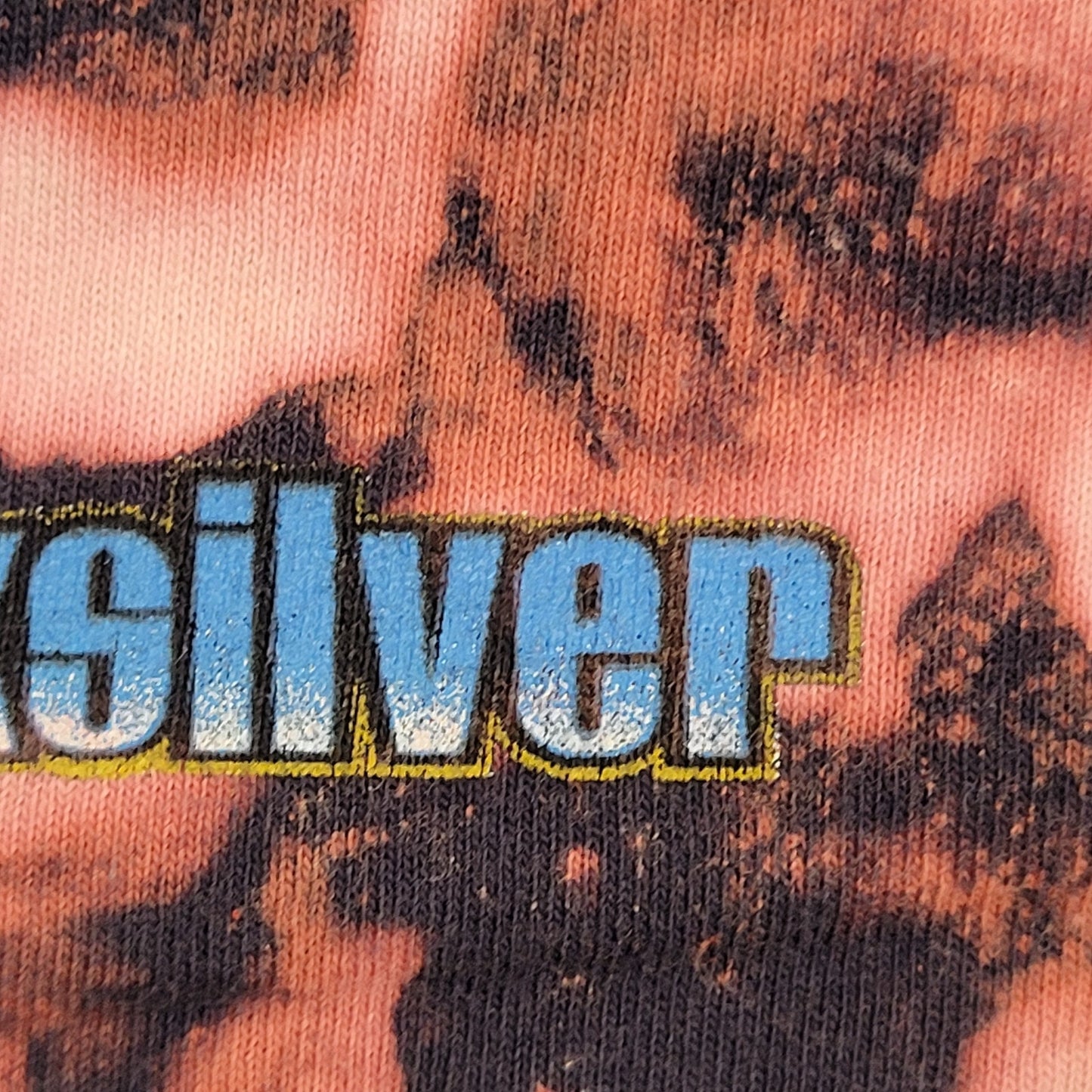 Vintage Quiksilver Cropped Shirt Women Medium 19x11 Bleached