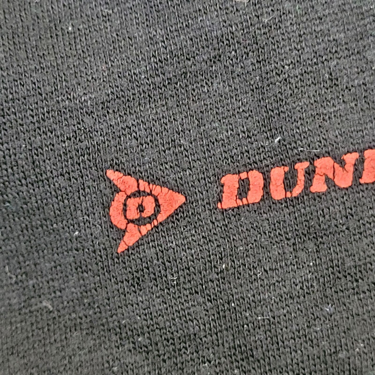 DUNLOP Sweatshirt S/M 21x22 Black Red