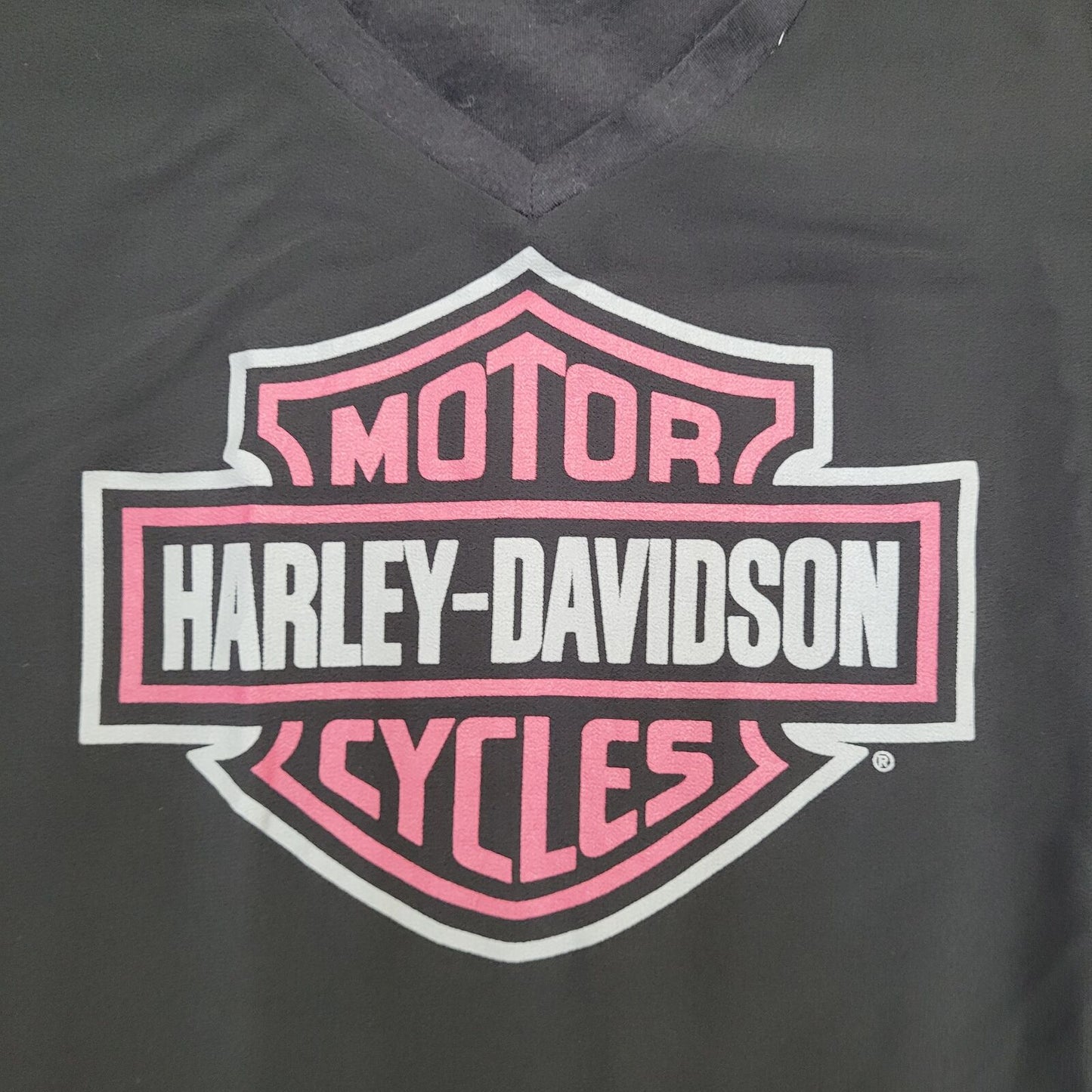 Bartels Harley-Davidson Shirt Womens Medium 18x26 Black