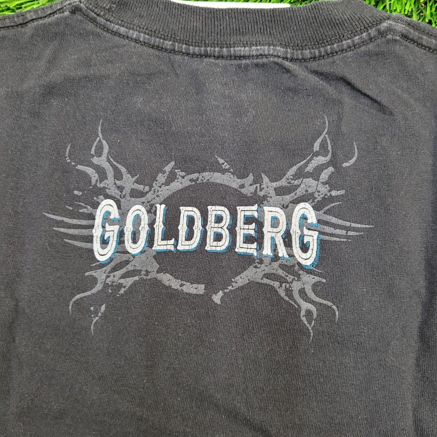 WWE Bill Goldberg Shirt Medium 19x25 Faded-Black