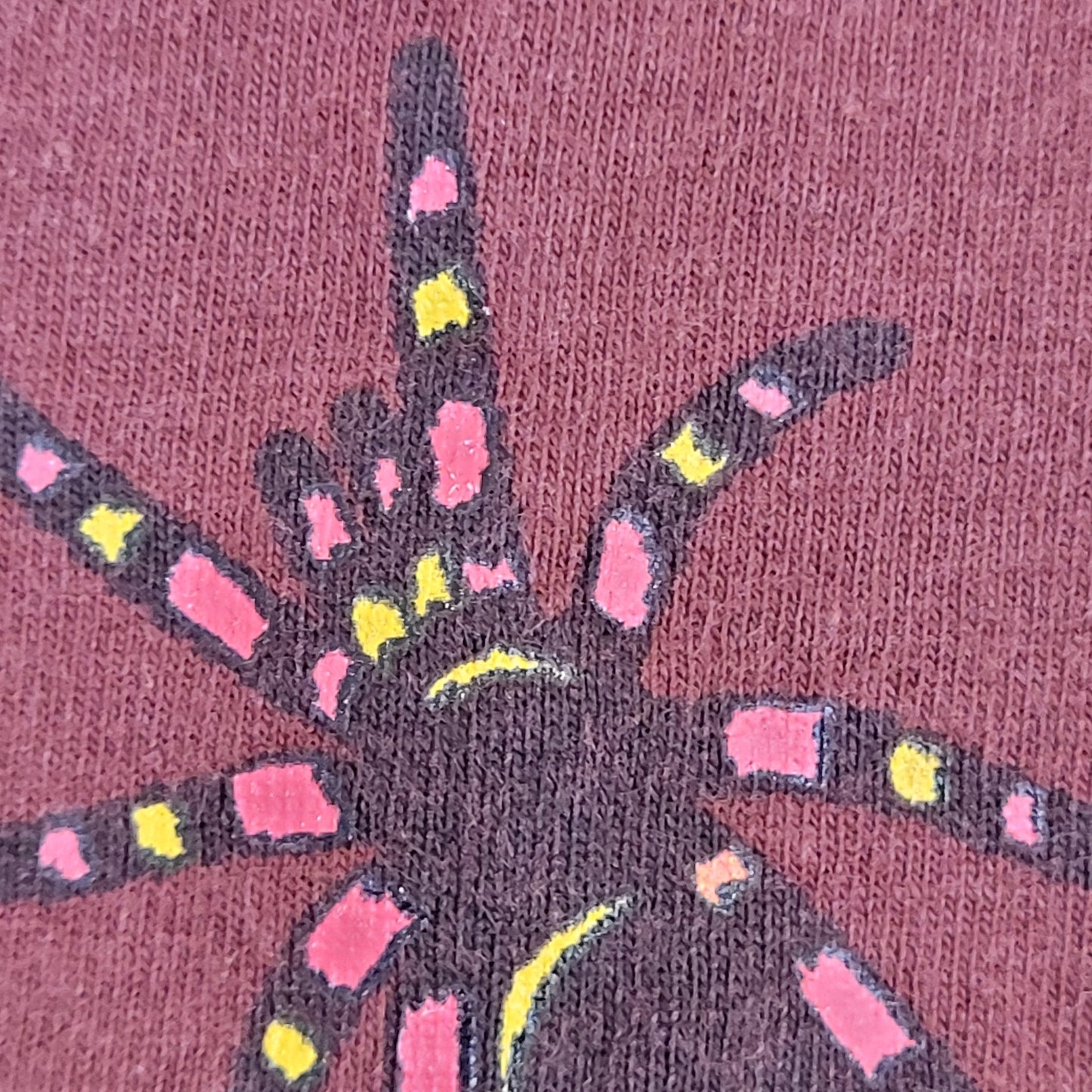 Vintage Spider Lizard Shirt Medium 20x26 USA