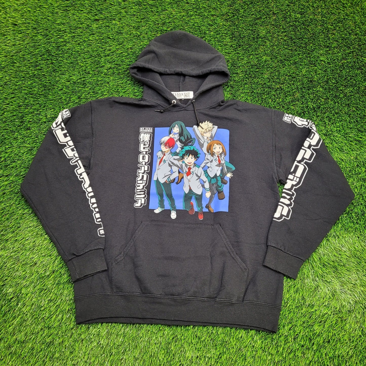 Anime Hoodie Large 22x26 My-Hero-Academia