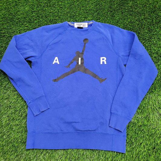 Air-Jordan Sweatshirt Medium 20x26 Blue