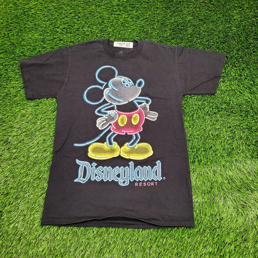 Disney Mickey-Mouse Shirt S/M 18x26 Black