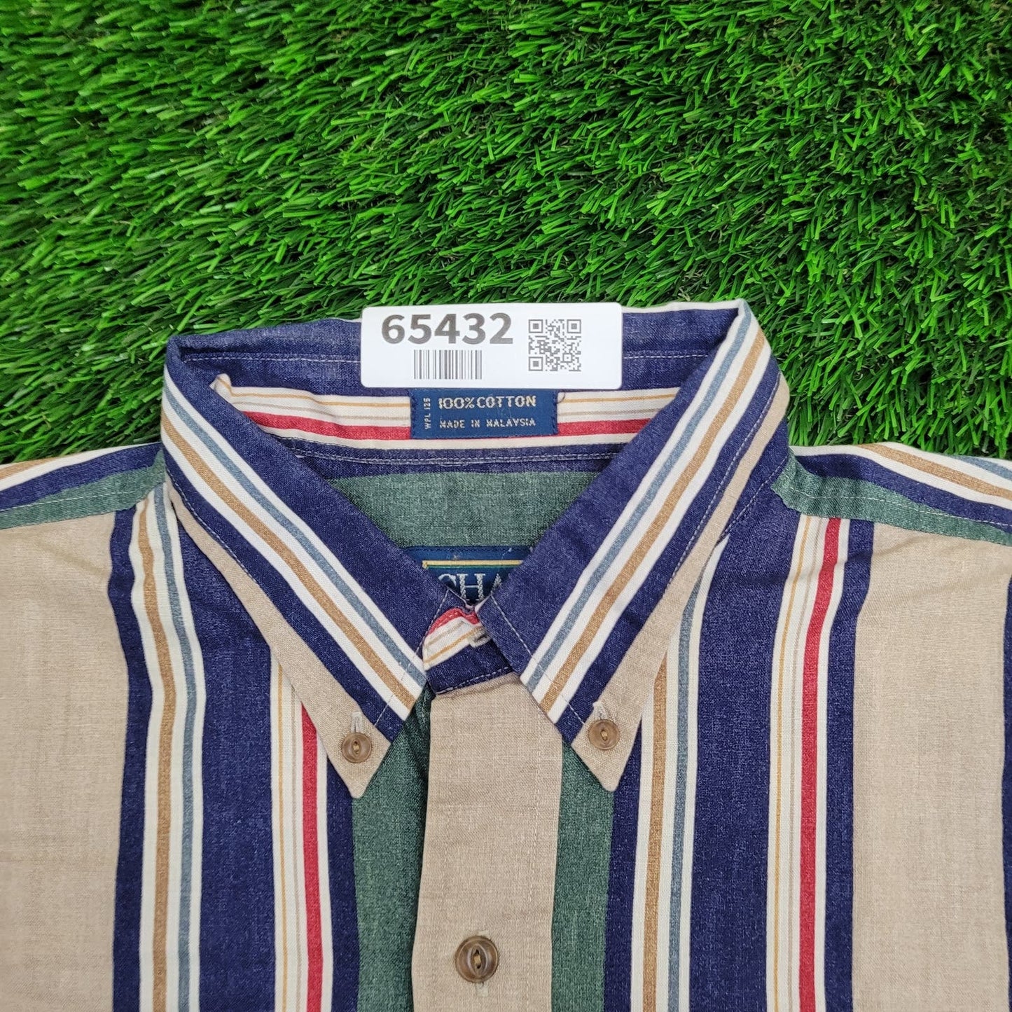 Chaps Ralph-Lauren Striped Shirt L