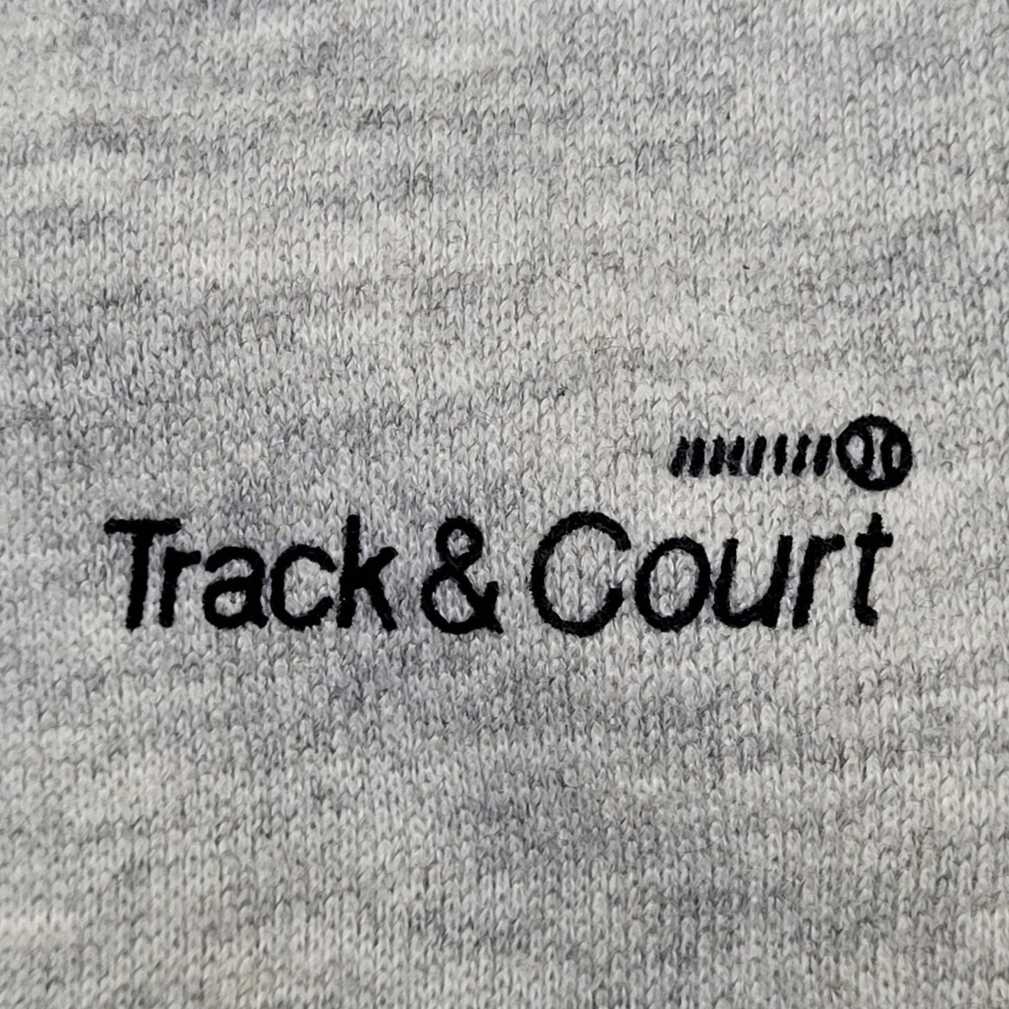 Vintage Track-&-Court Tennis Sweatshirt Medium 19x24 USA