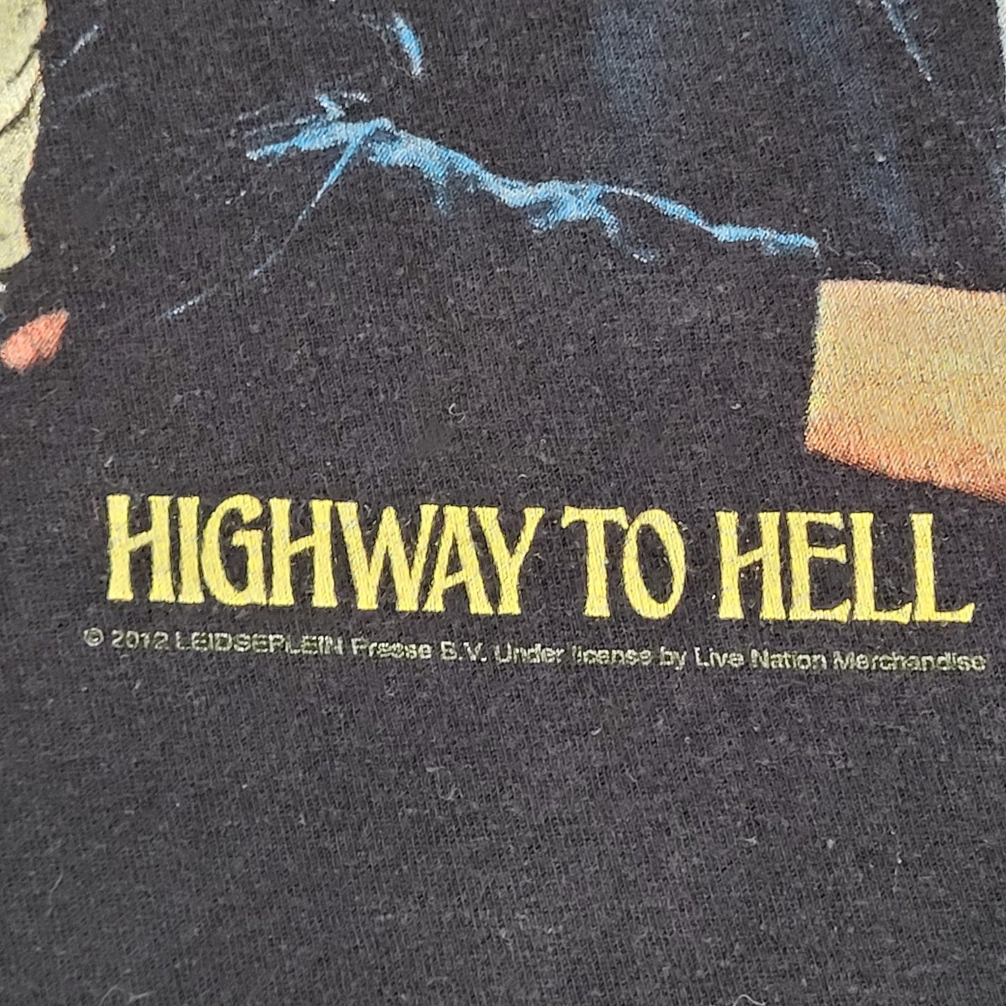 ACDC Shirt Womens Large 20x24 Highway-to-Hell