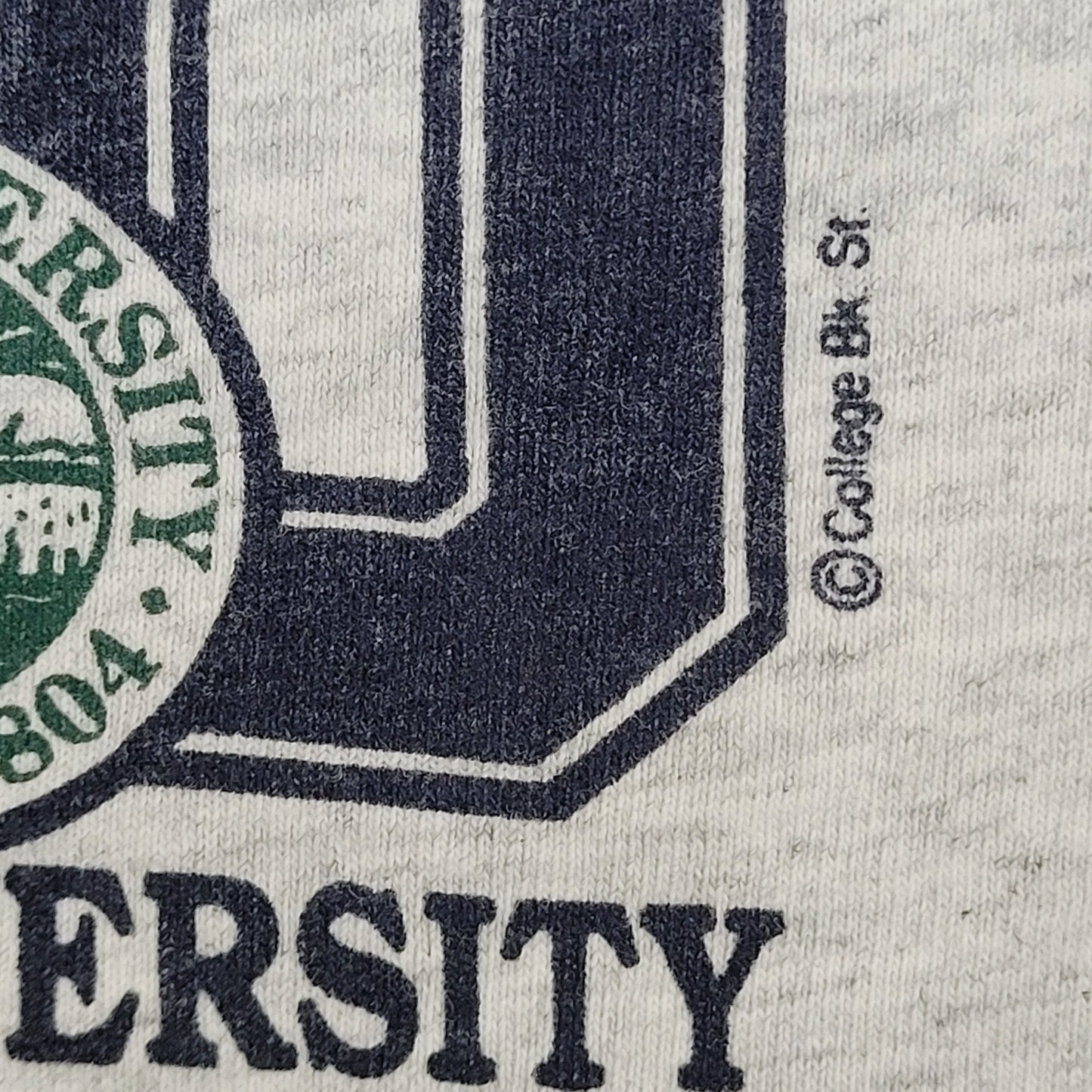 Vintage Ohio University Shirt Large 21x26 Gray