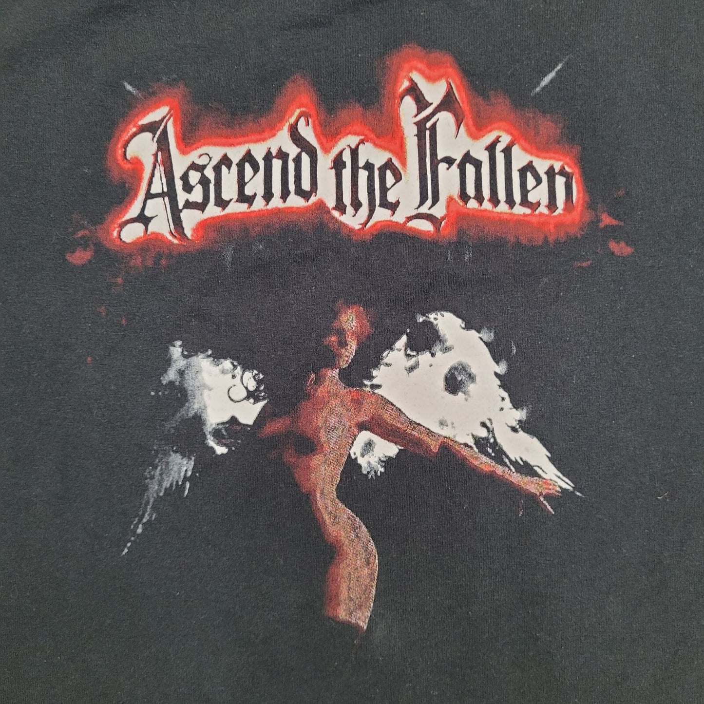 Fallen Angle Shirt Medium 19x26 Black Ascend-The-Fallen