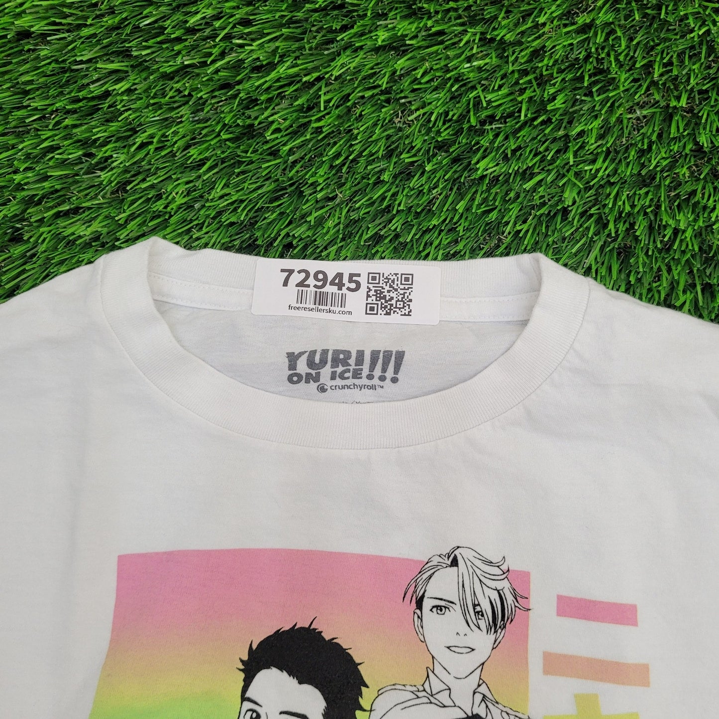 Anime Shirt XL 23x27 White