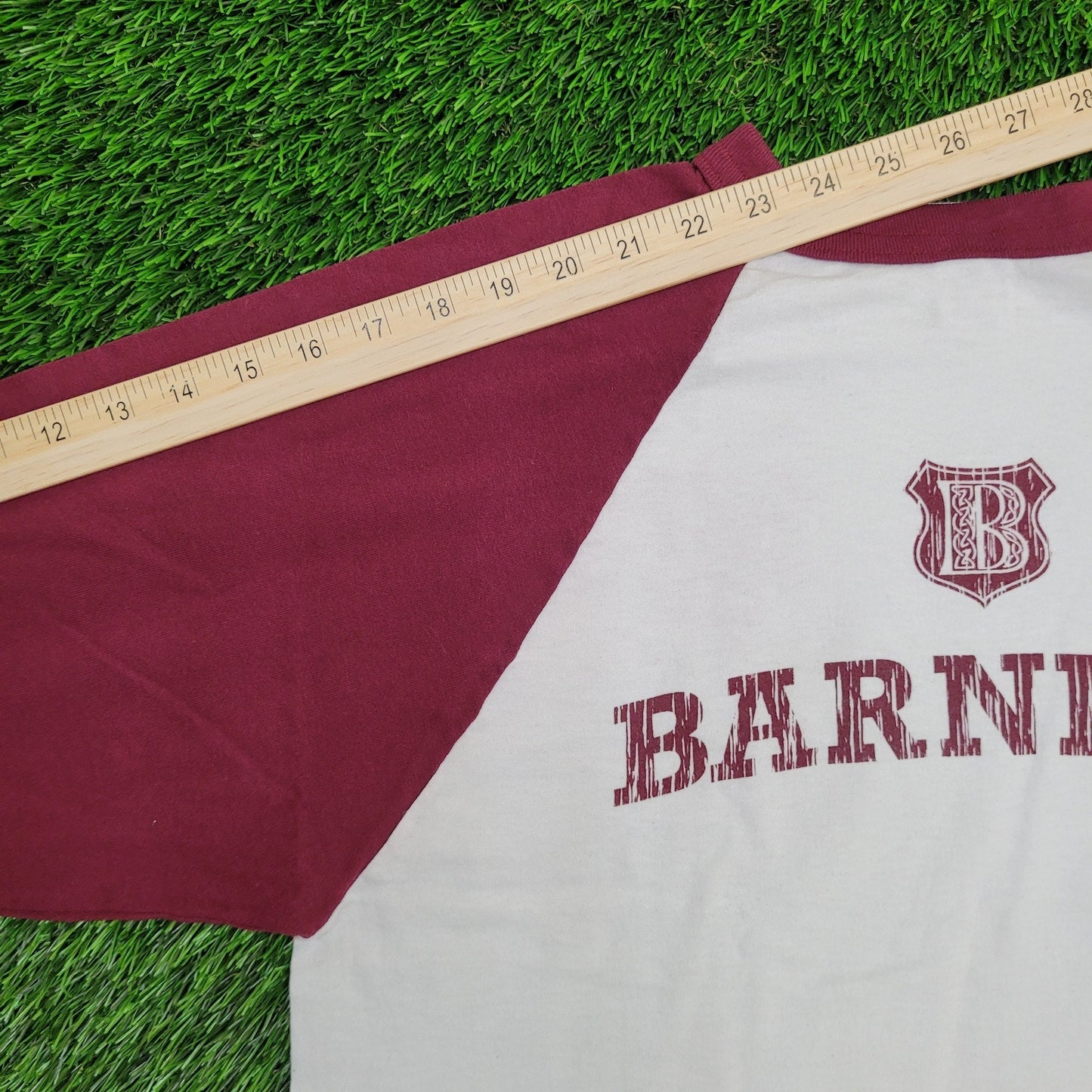 Barneys Crest Raglan Shirt L