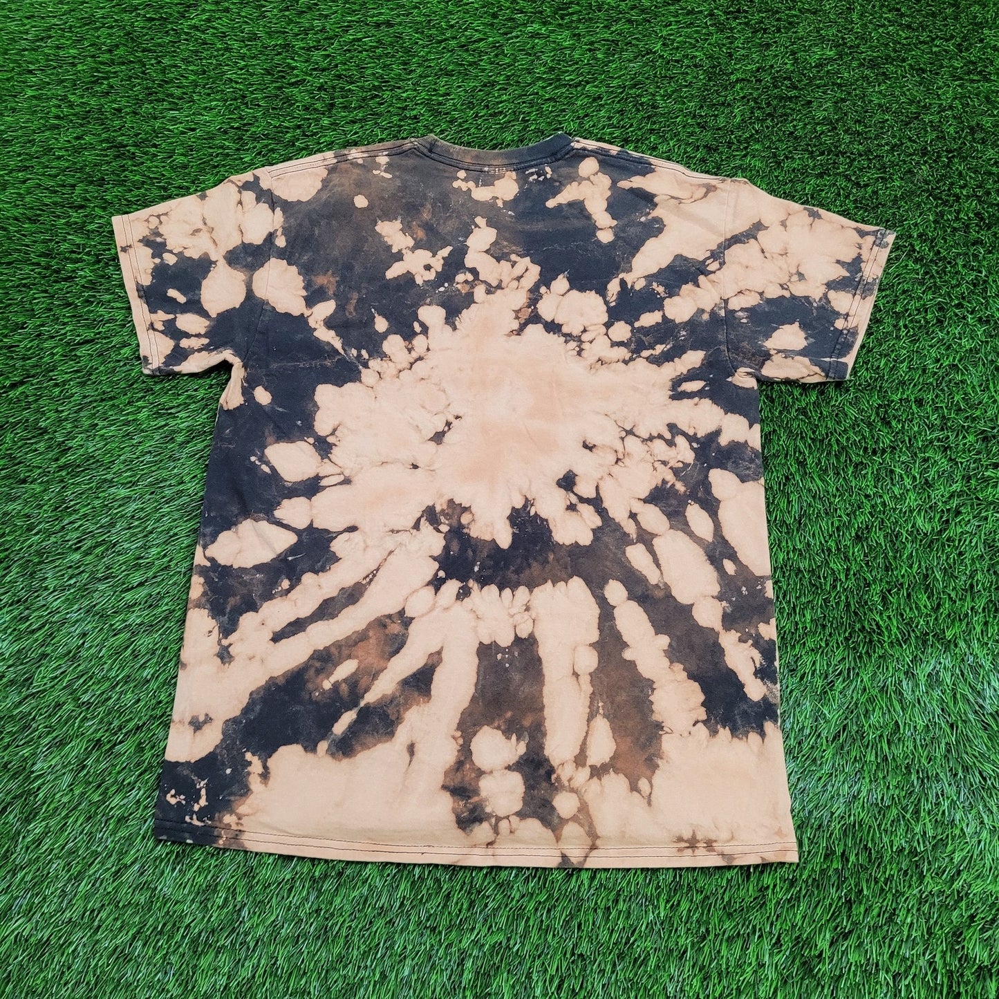 Carpe-Diem Shirt Womens Large 20x26 Crumpled Tie-Dye