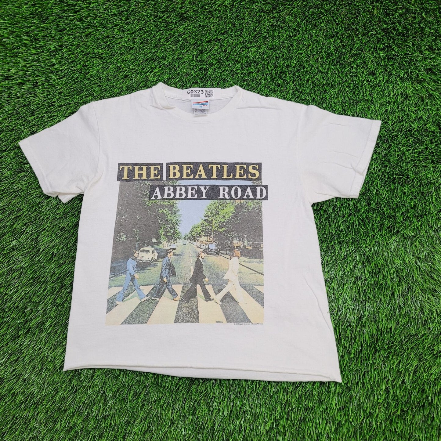 2019 The Beatles Abbey Road Shirt XS 17x20 White