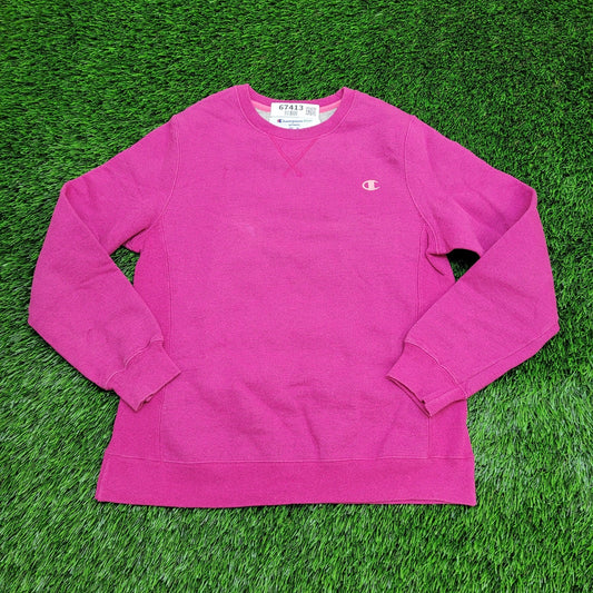 Champion ECO Sweatshirt Womens Medium 18x23 Pink