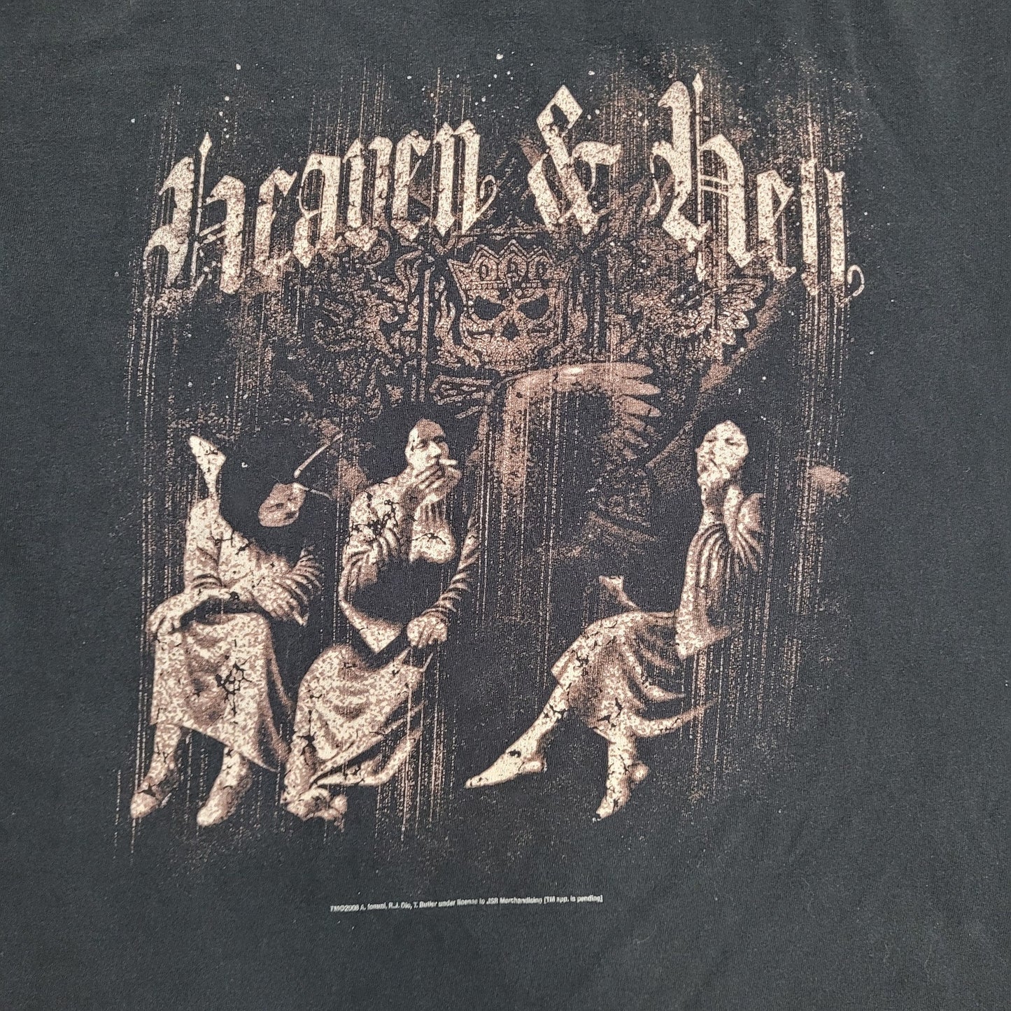 Black-Sabbath Ozzy-Osbourne Shirt XL 23x26 Heaven-and-Hell