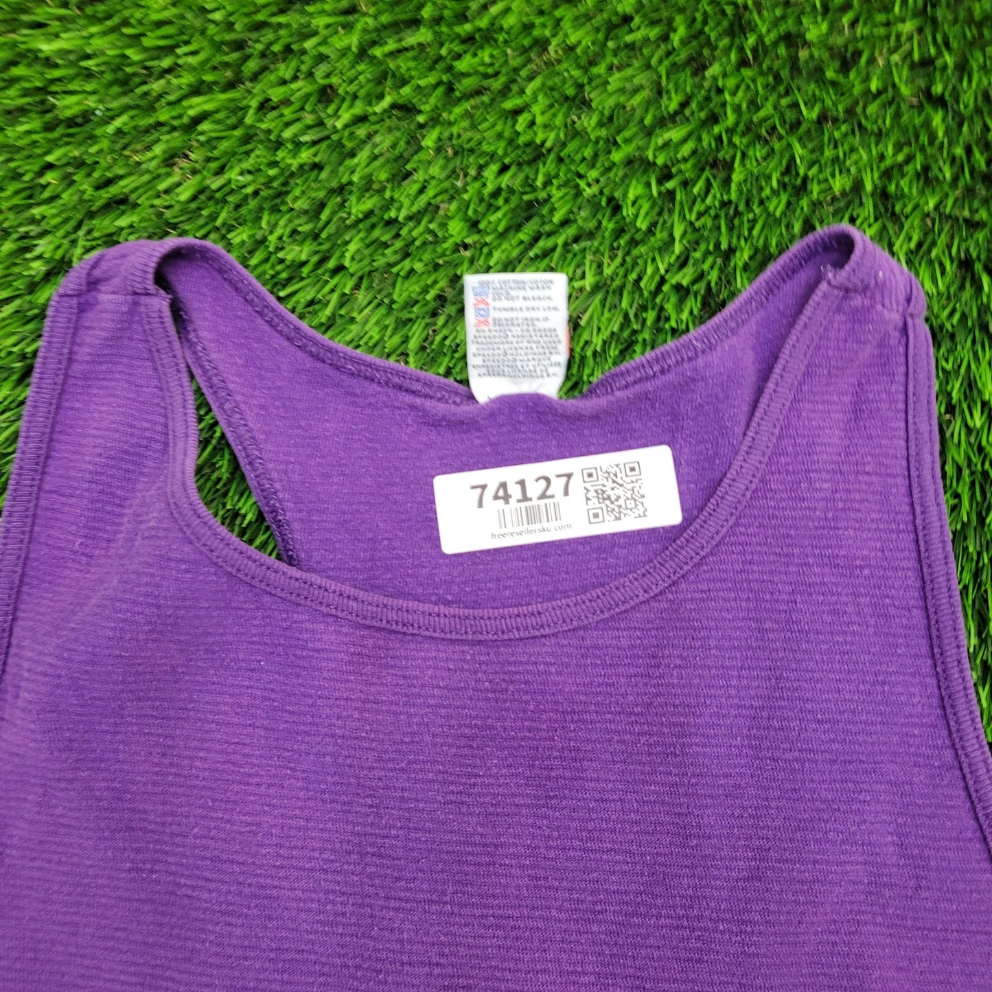 Vintage Speedo Tank-Top Medium 20x27 Purple USA