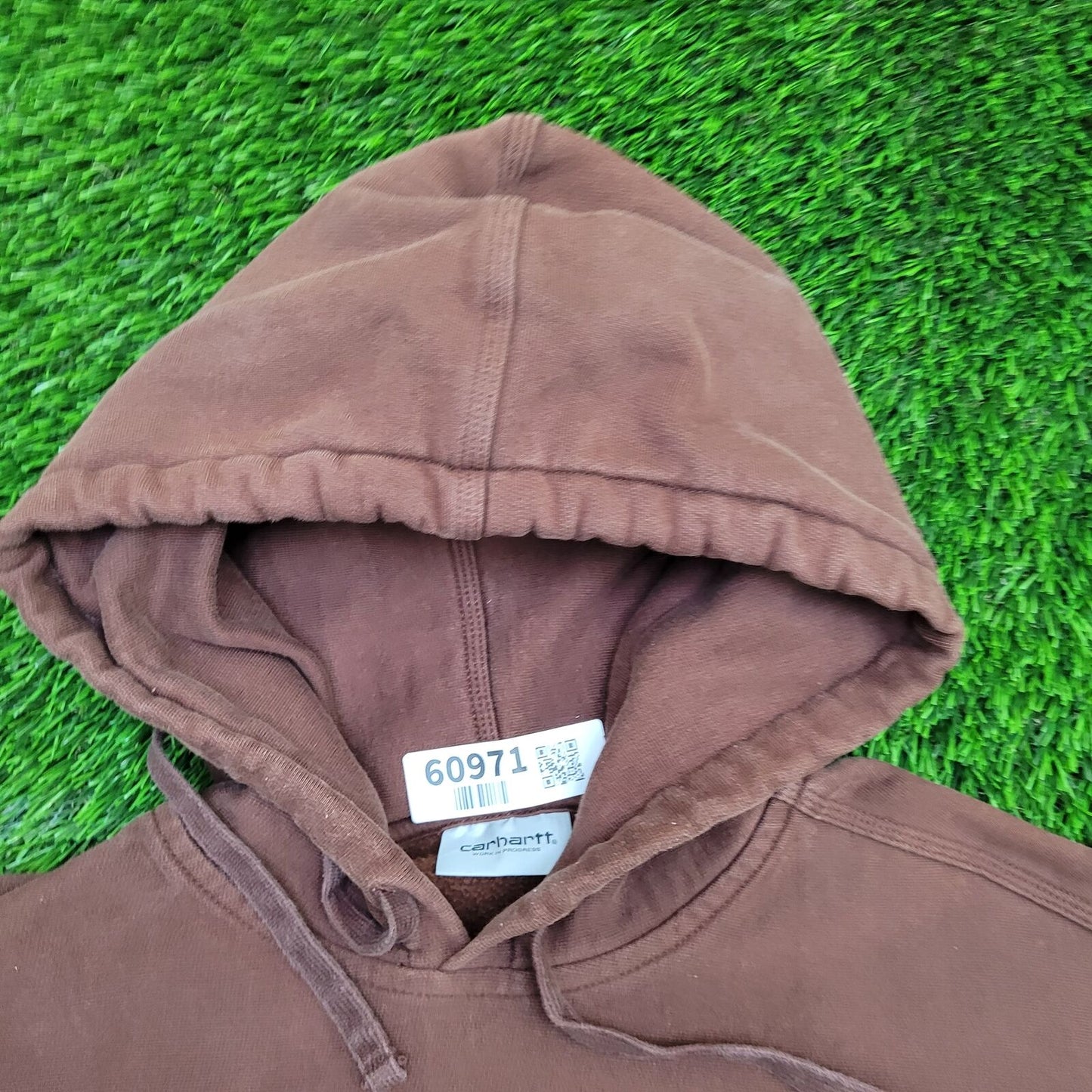 Carhartt Hoodie Jacket Womens Large 22x26 Work-In-Progress