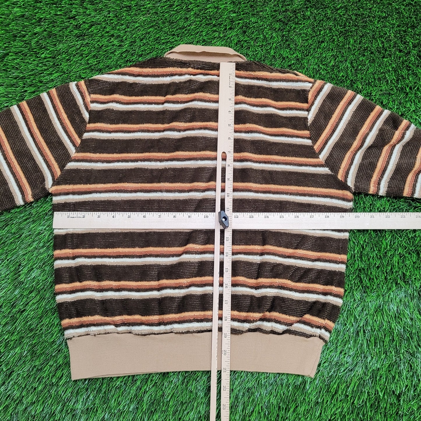 Vintage Sigallo Sweater Womens Medium 20x21 Brown