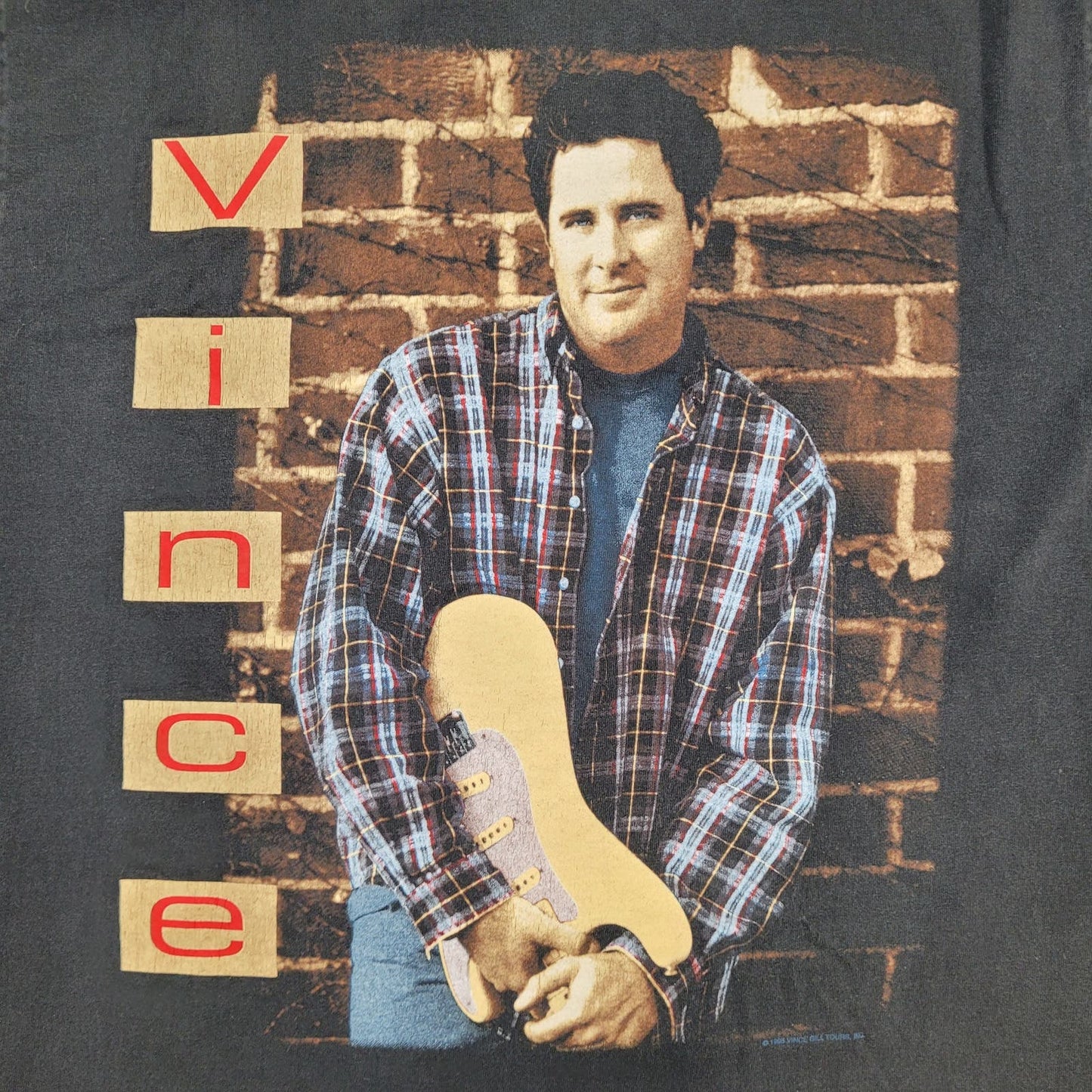 1995 Vince Gill Tour Shirt L